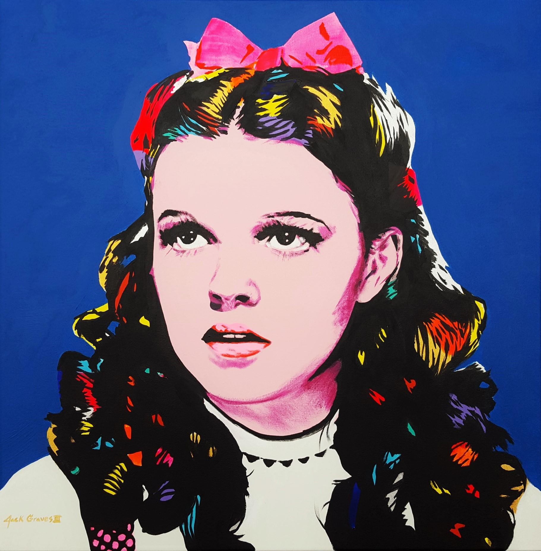 Jack Graves III Portrait Painting - Dorothy Icon VI (Judy Garland)