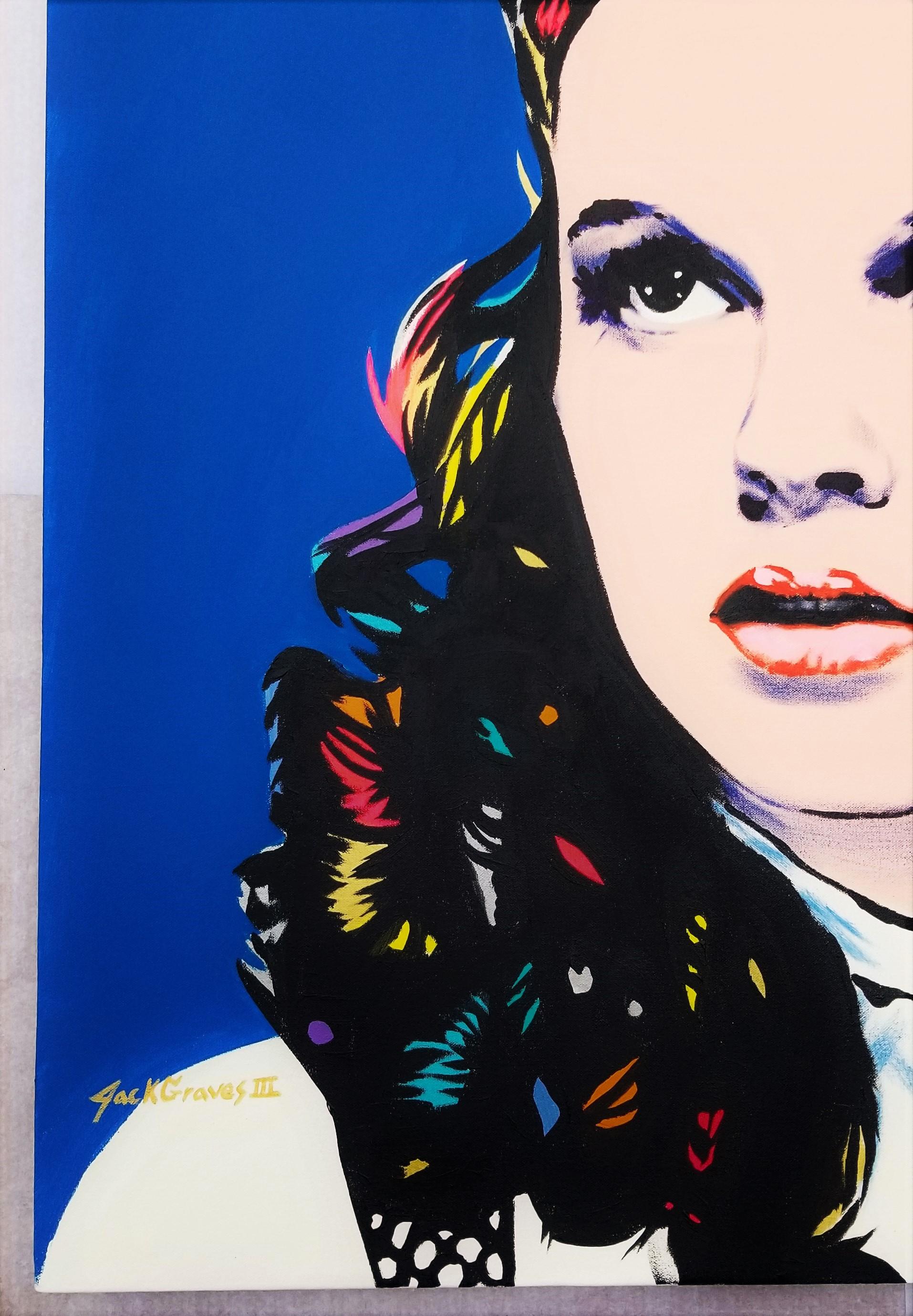 Dorothy Icono VIII (Judy Garland) - Painting de Jack Graves III