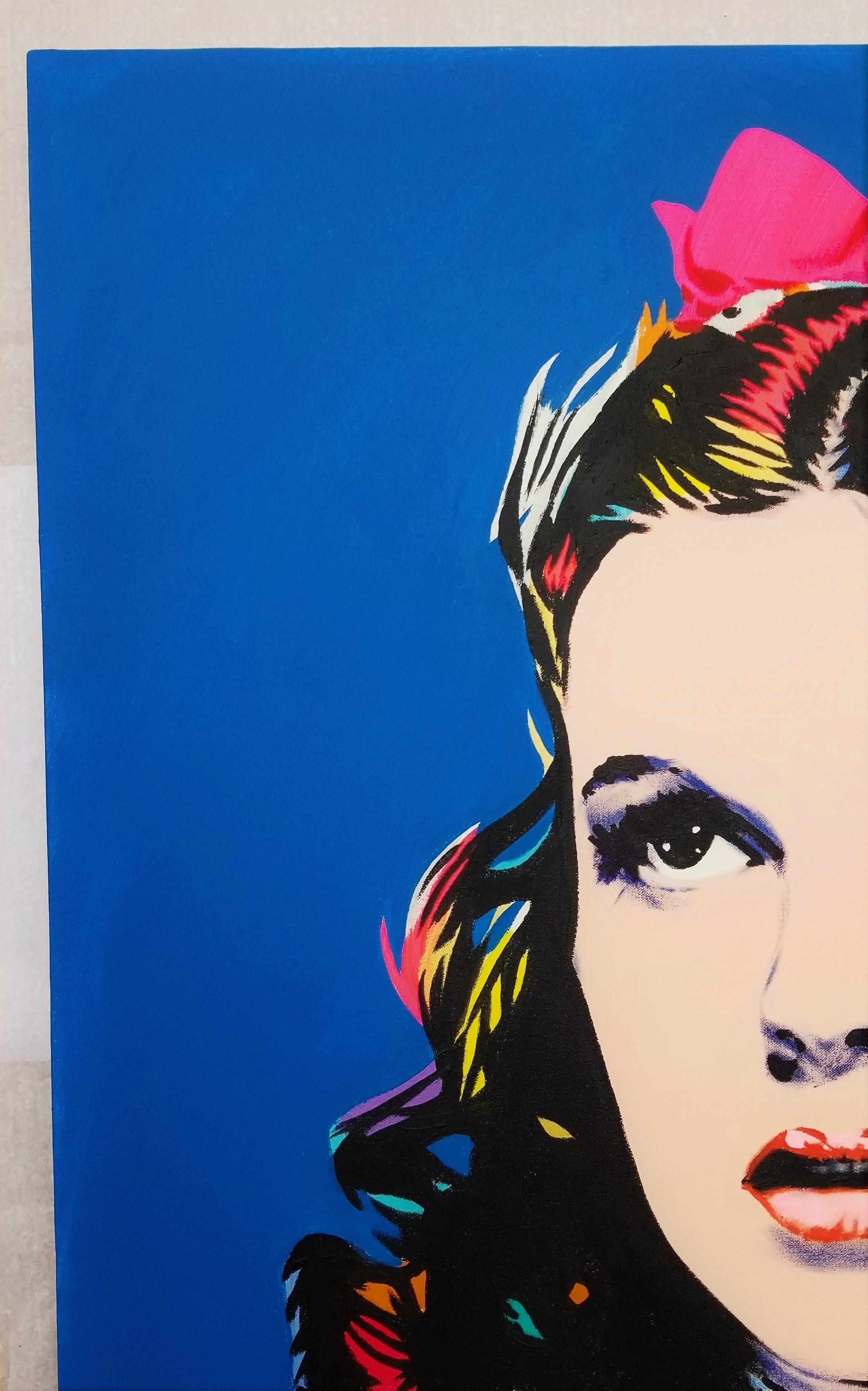 Dorothy Icono VIII (Judy Garland) - Painting Contemporáneo de Jack Graves III