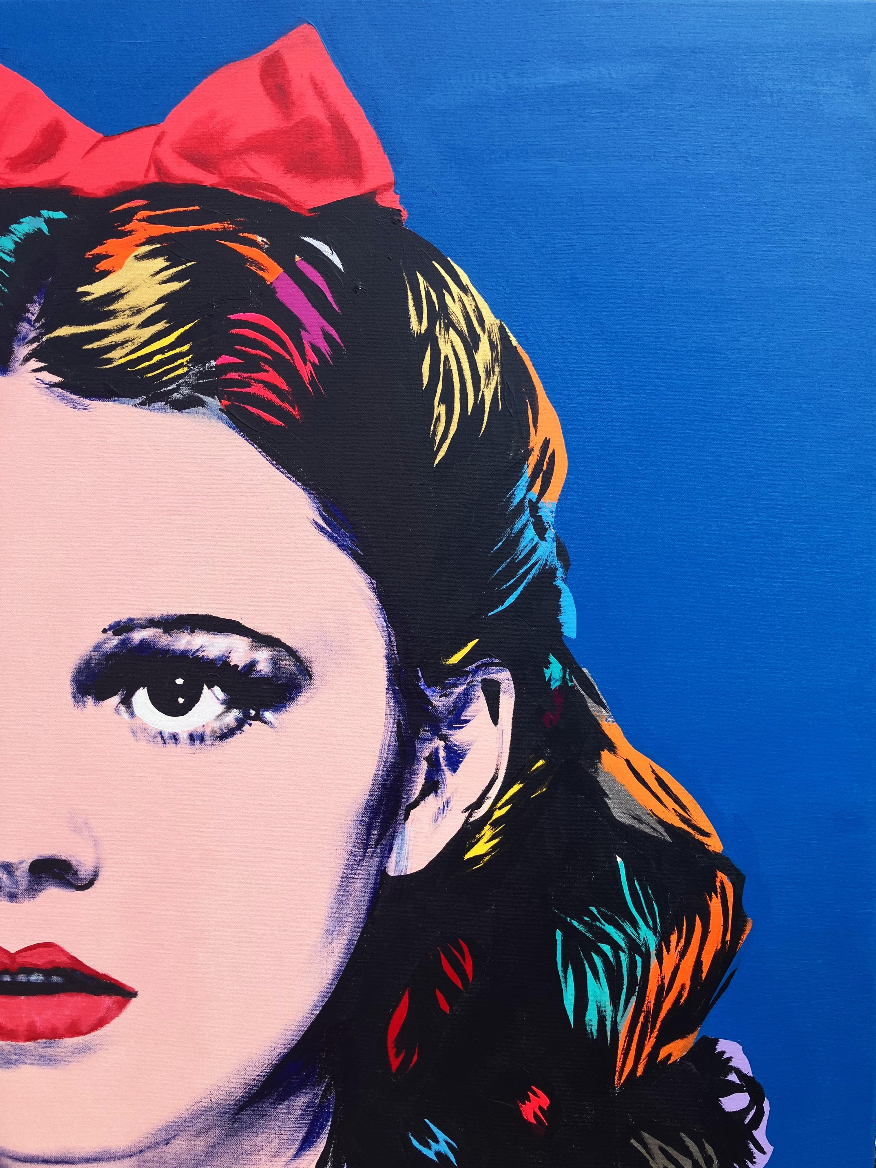 Dorothy Icon X (Judy Garland) /// Contemporary Street Pop Art Wizard of Oz Lady 1