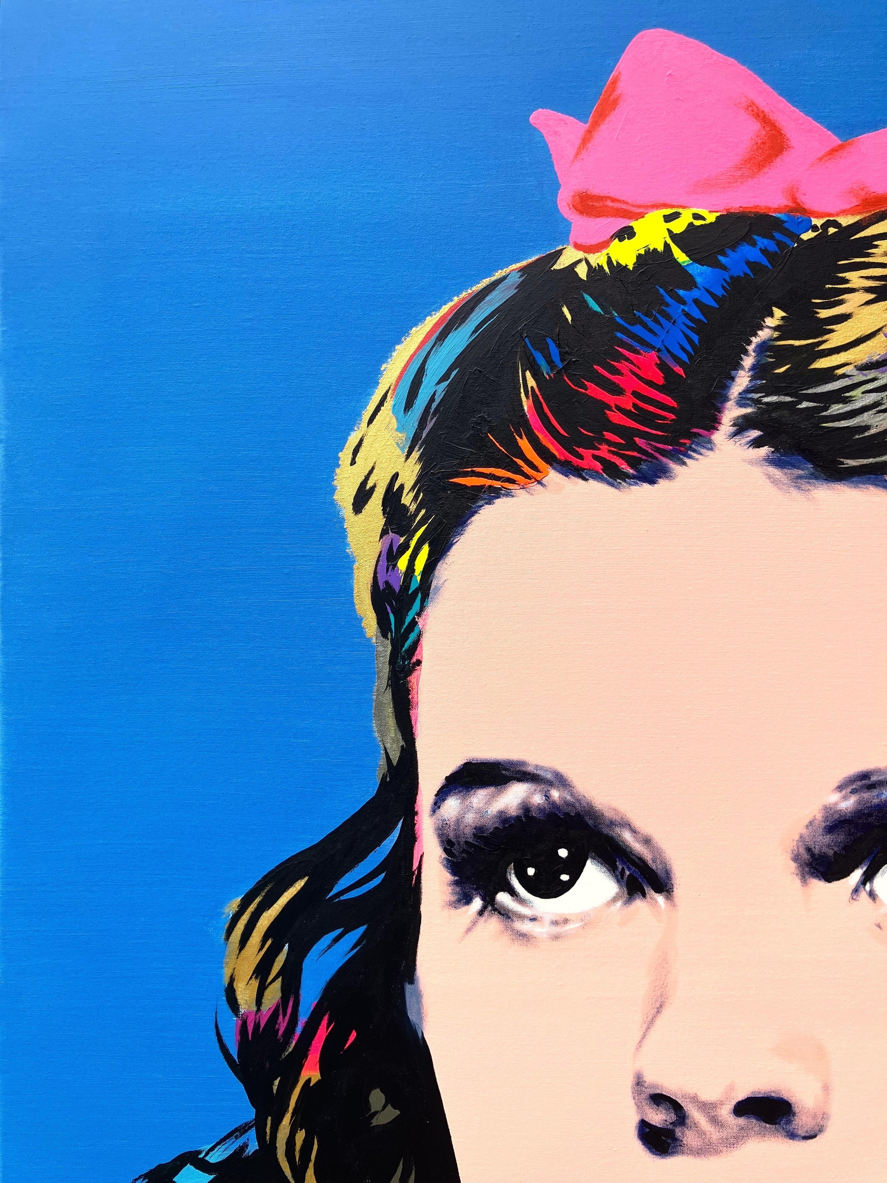 Dorothy XII (Judy Garland) /// Jack Graves Pittura pop contemporanea di strada - Painting di Jack Graves III
