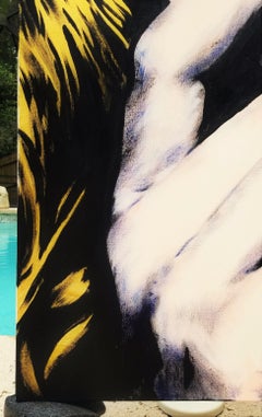 Doutzen Kroes Icon /// Contemporary Pop Art Fashion Model Actress Painting