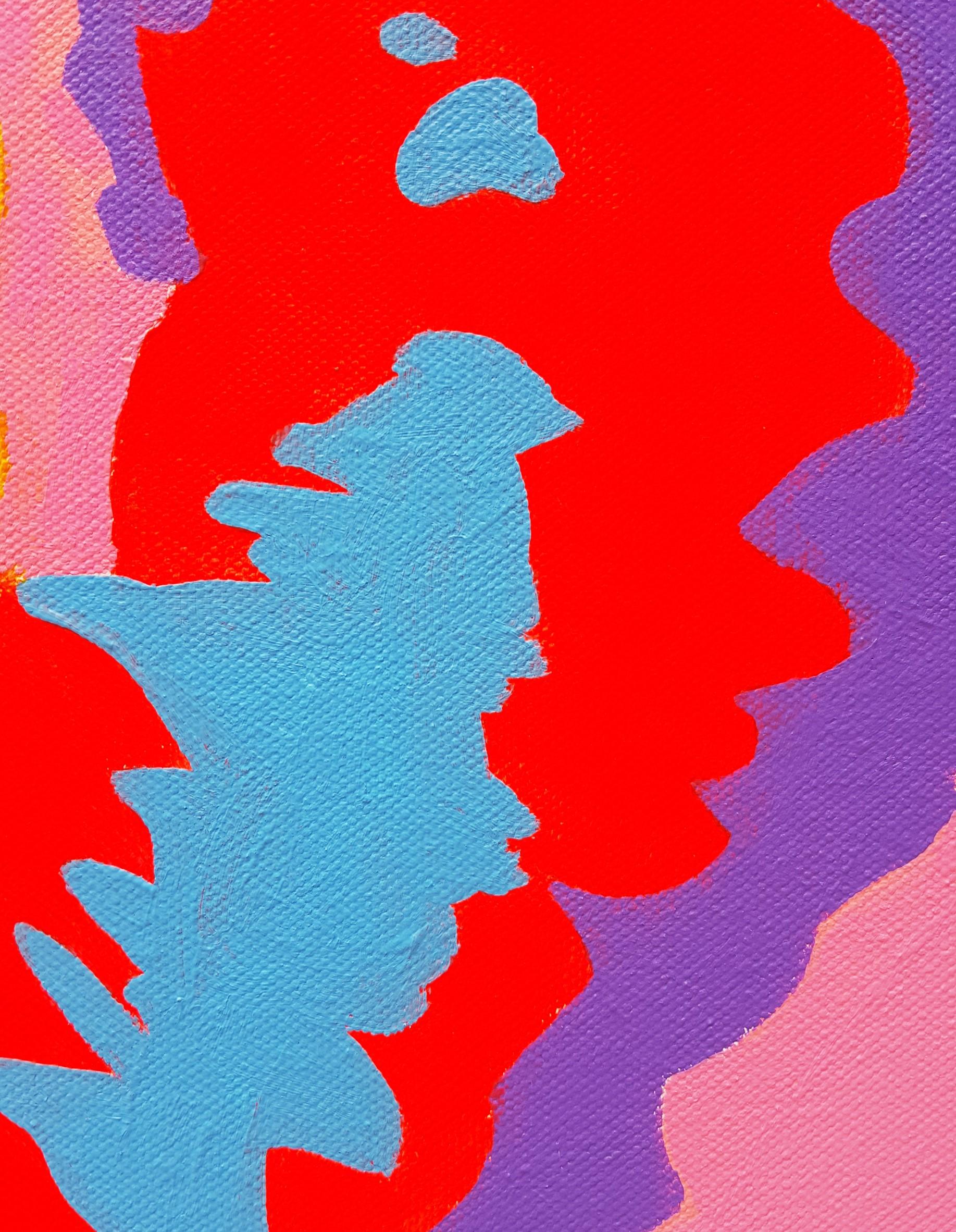 Dripping Wildflowers Supreme /// Zeitgenössische Abstrakte Expressionistische Riesenkunst im Angebot 4