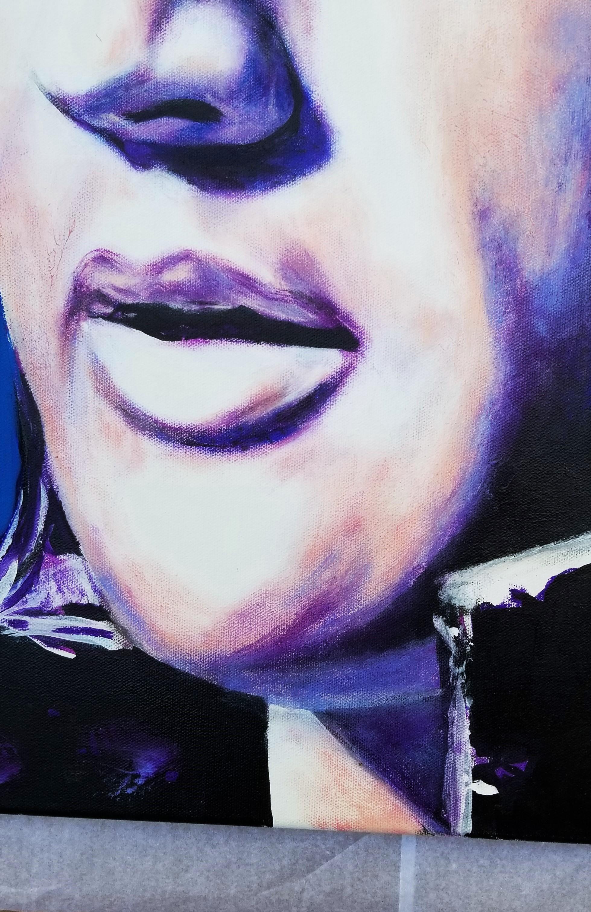 Elvis Presley Icon V /// Contemporary Street Pop Art Rock Music Portrait Modern im Angebot 2