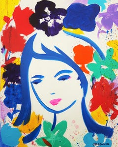 Female Face Icon III