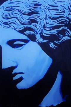 Female Greek Head Icon