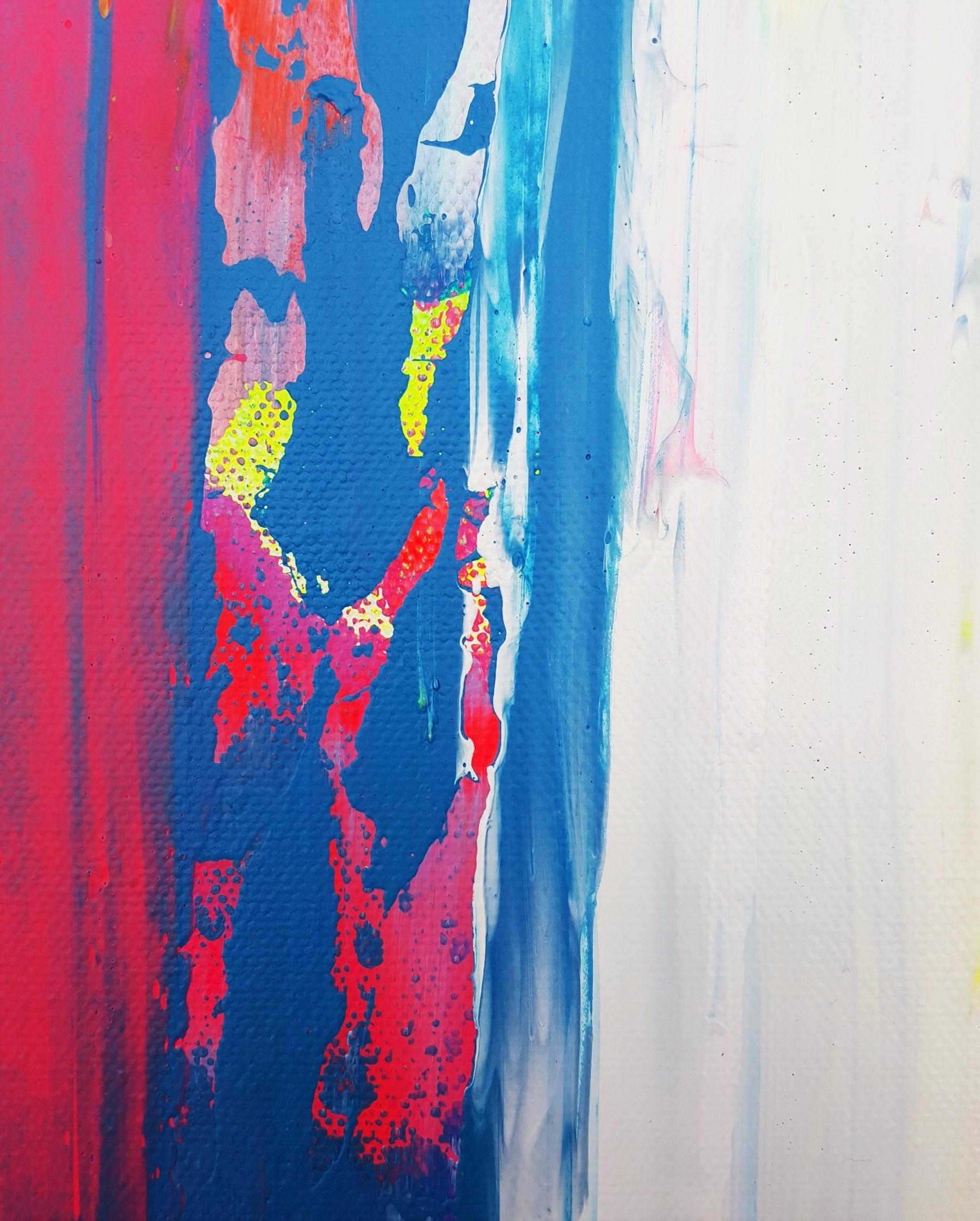 Forest Exit /// Contemporary Abstract Expressionist Colorful Painting Canvas Art For Sale 8