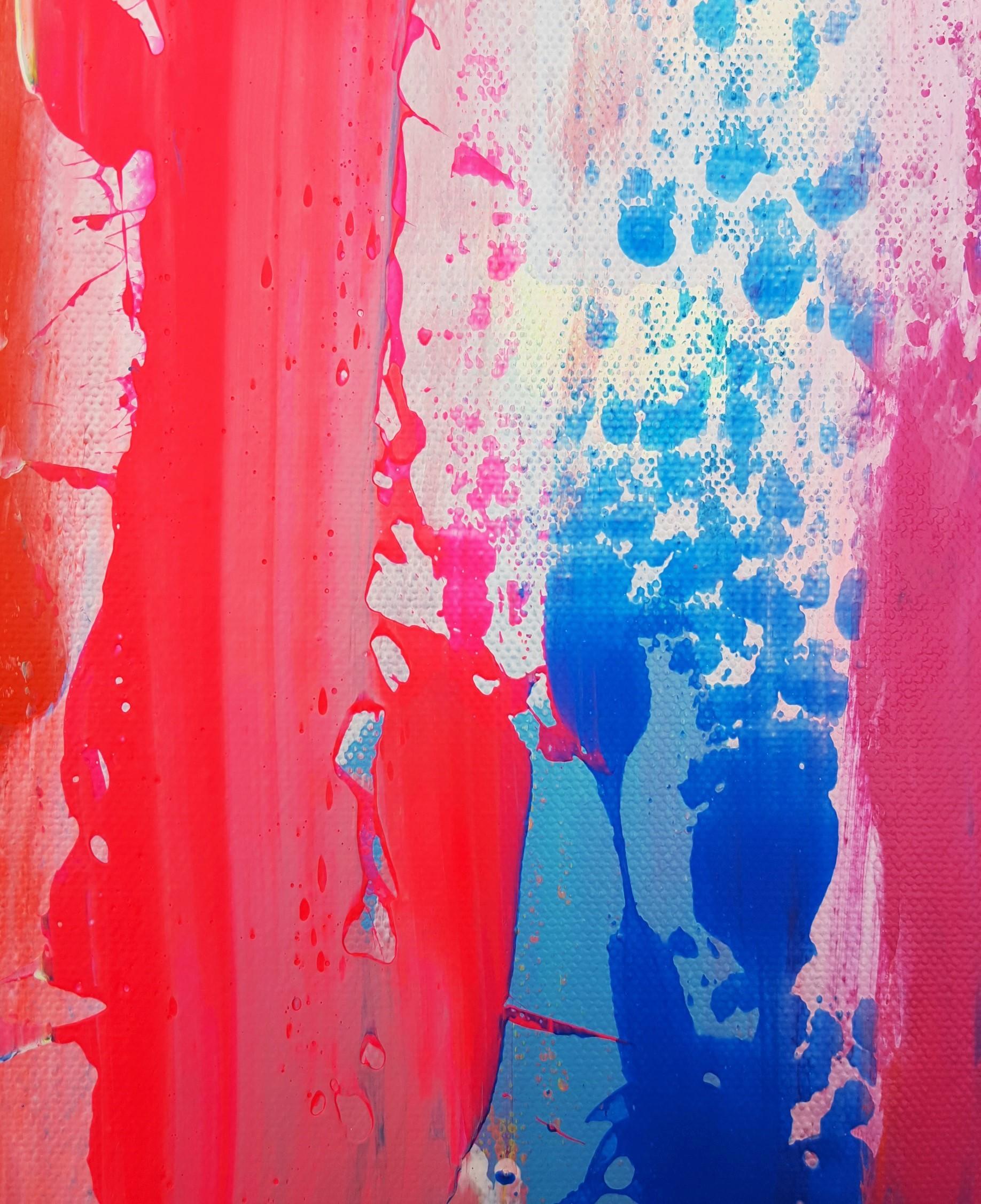 Forest Exit /// Contemporary Abstract Expressionist Colorful Painting Canvas Art For Sale 6