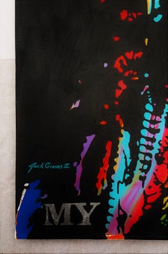 Get Off My Land II /// Contemporary Street Pop Art Painting Native American