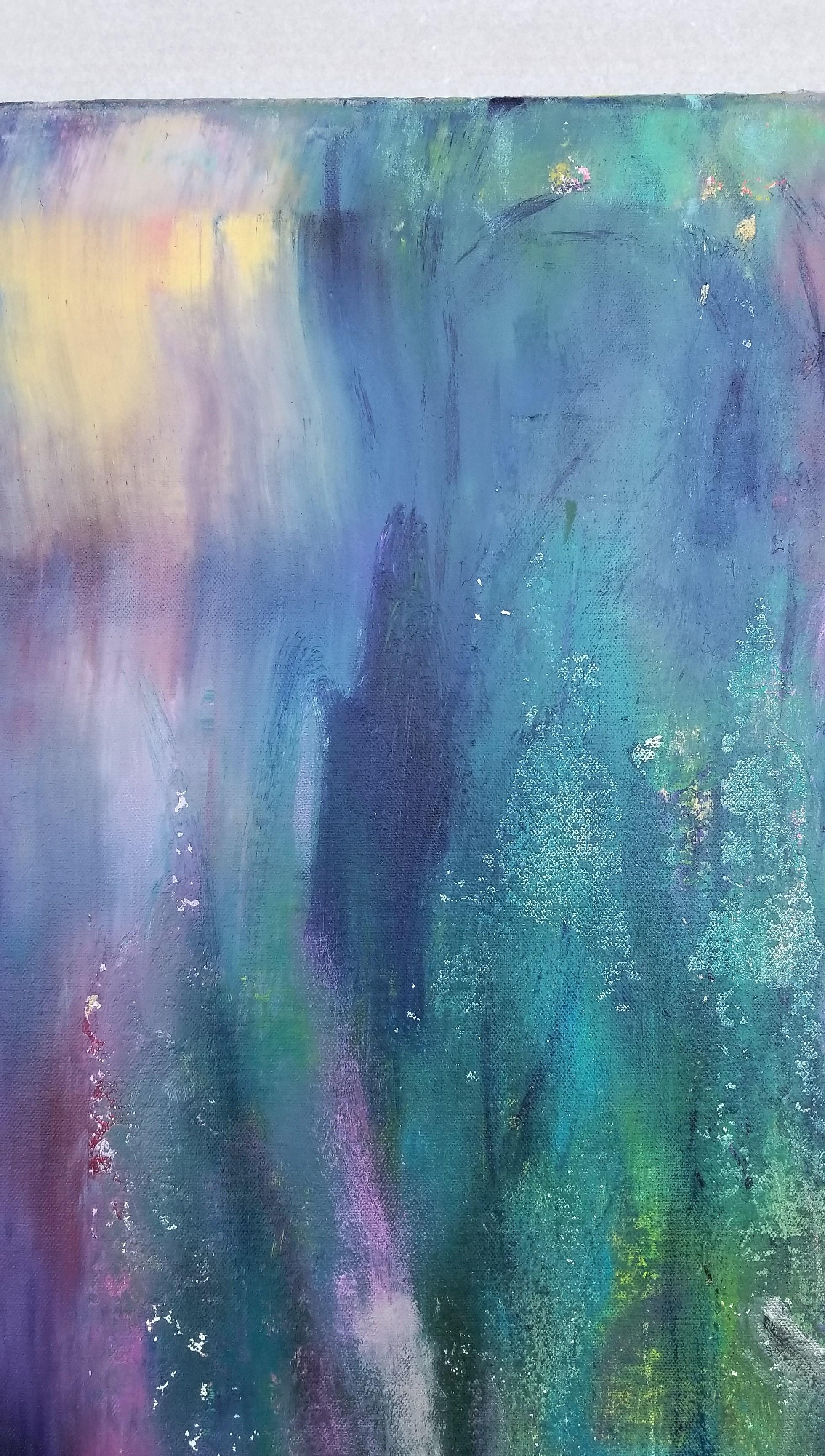 Guinevere & Sir Lancelot in the Forest /// Contemporary Abstract Surrealism Art 1