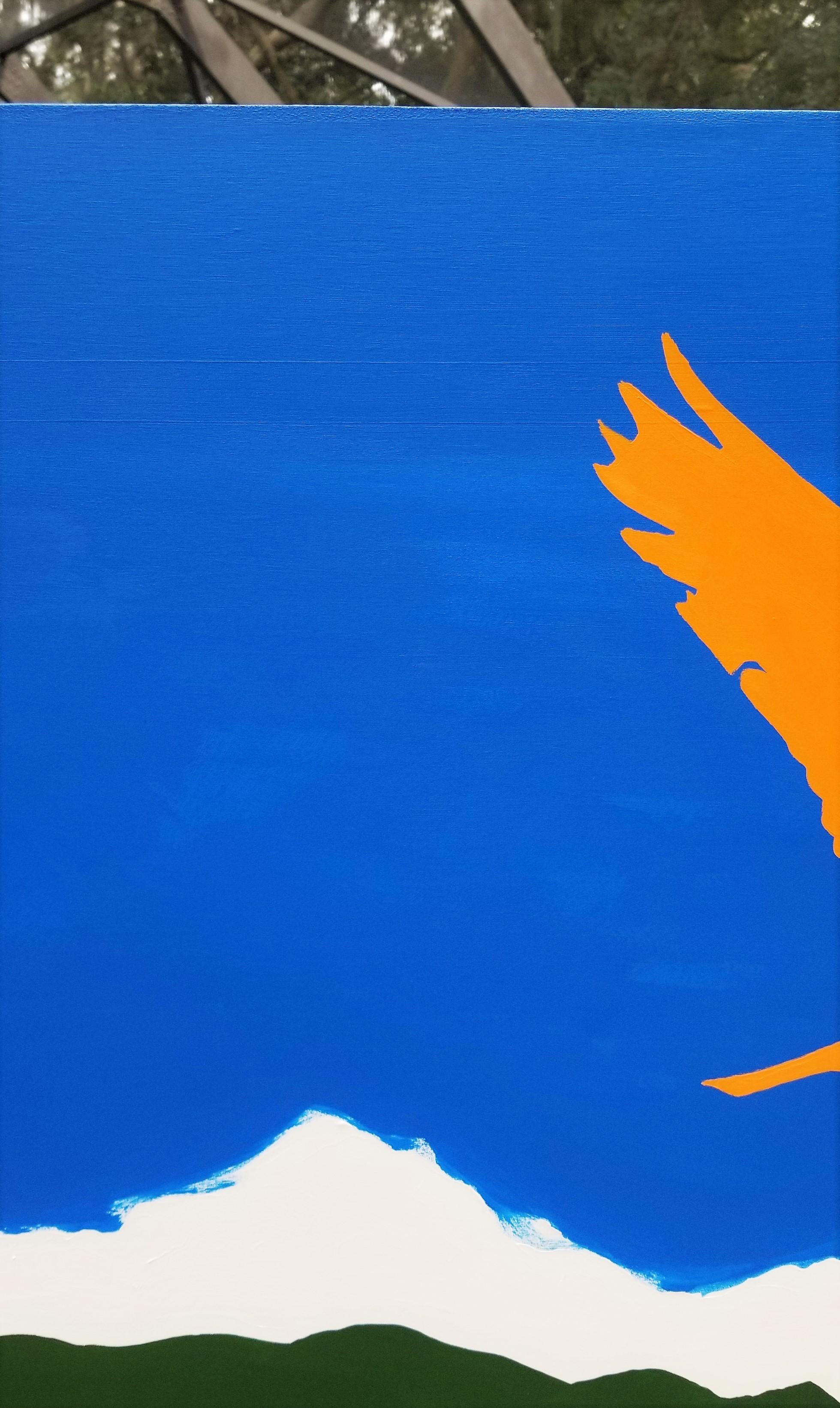 Halcyon /// Contemporary Landscape Nude Skyscape Colorful Painting Surrealism 3
