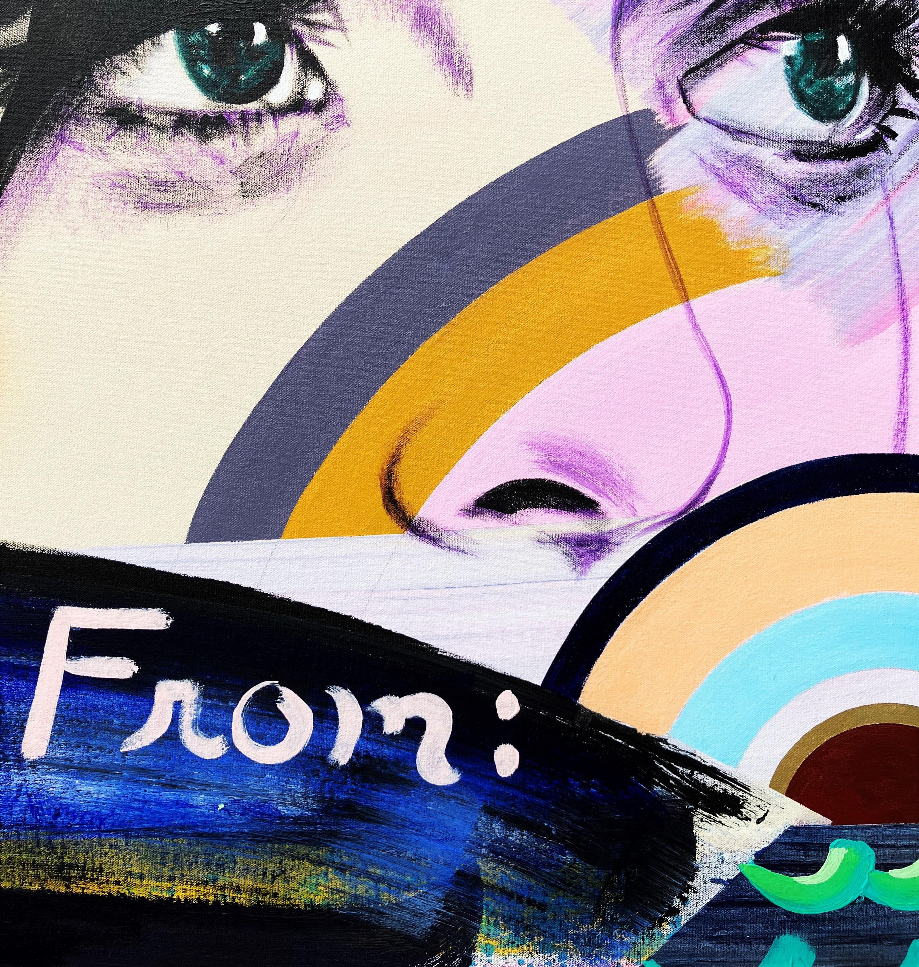 Sketchbook del liceo OXO /// Jack Graves Pittura contemporanea Street Pop Art in vendita 5