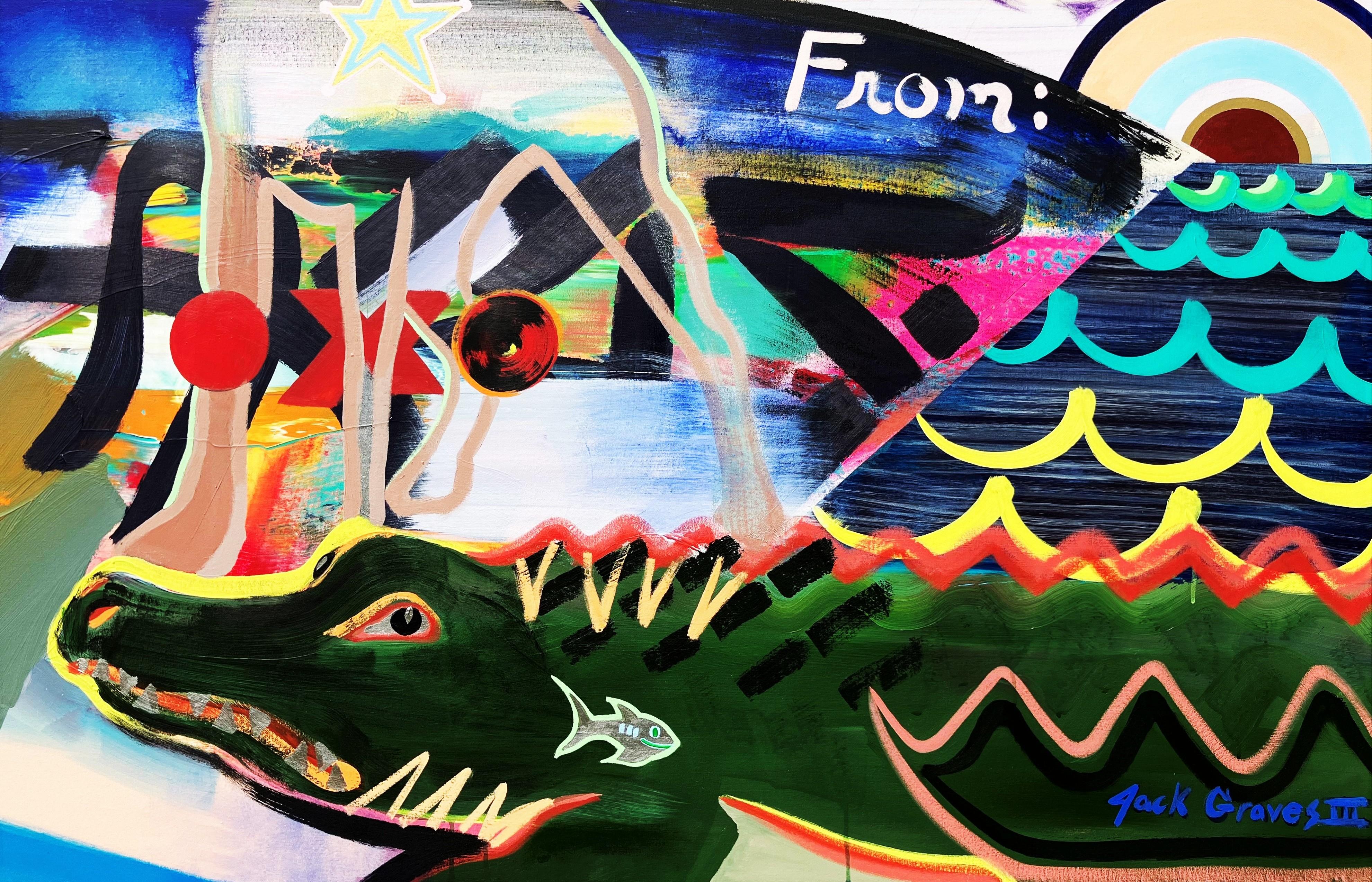 Sketchbook del liceo OXO /// Jack Graves Pittura contemporanea Street Pop Art in vendita 7