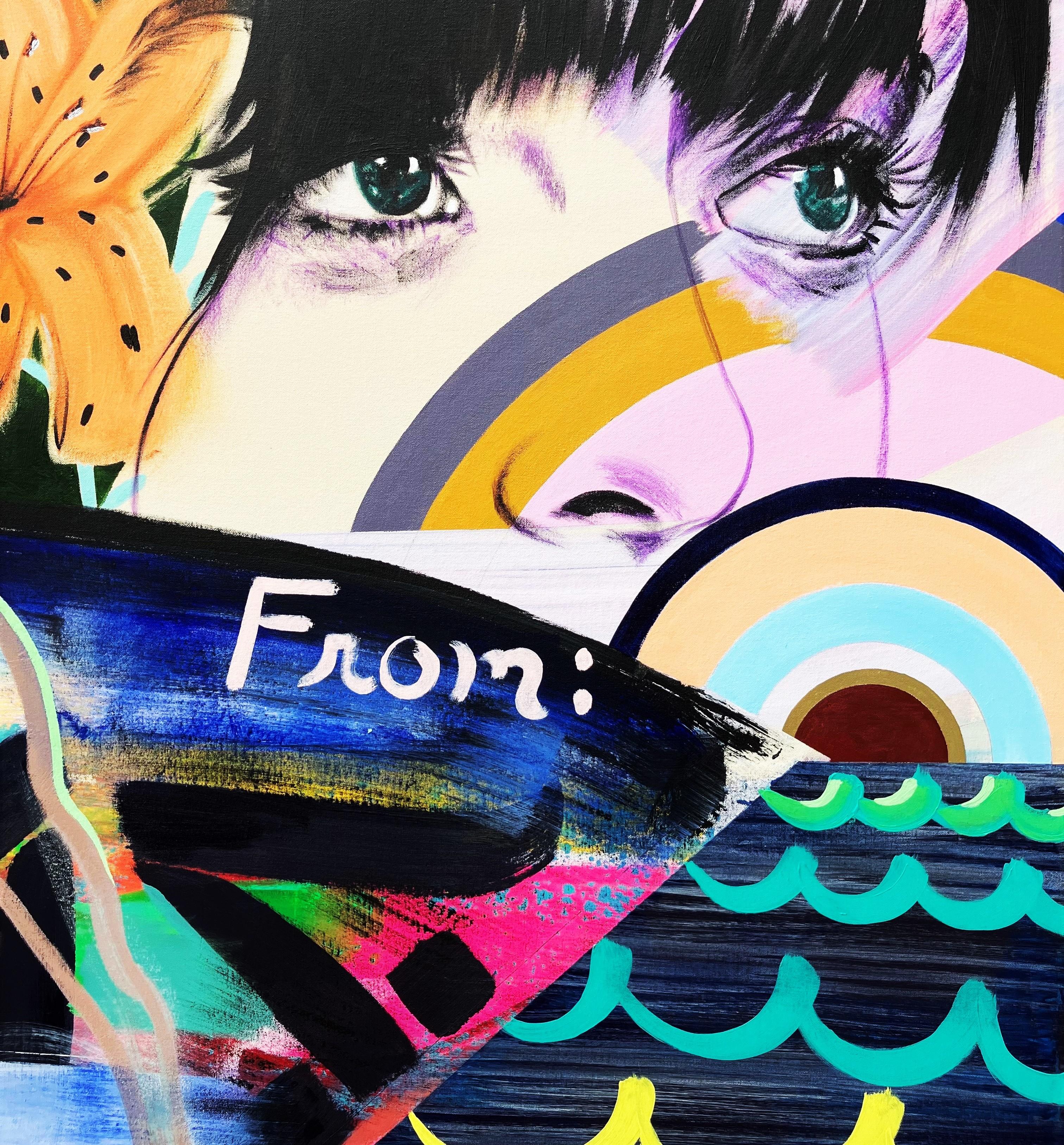 Sketchbook del liceo OXO /// Jack Graves Pittura contemporanea Street Pop Art in vendita 2