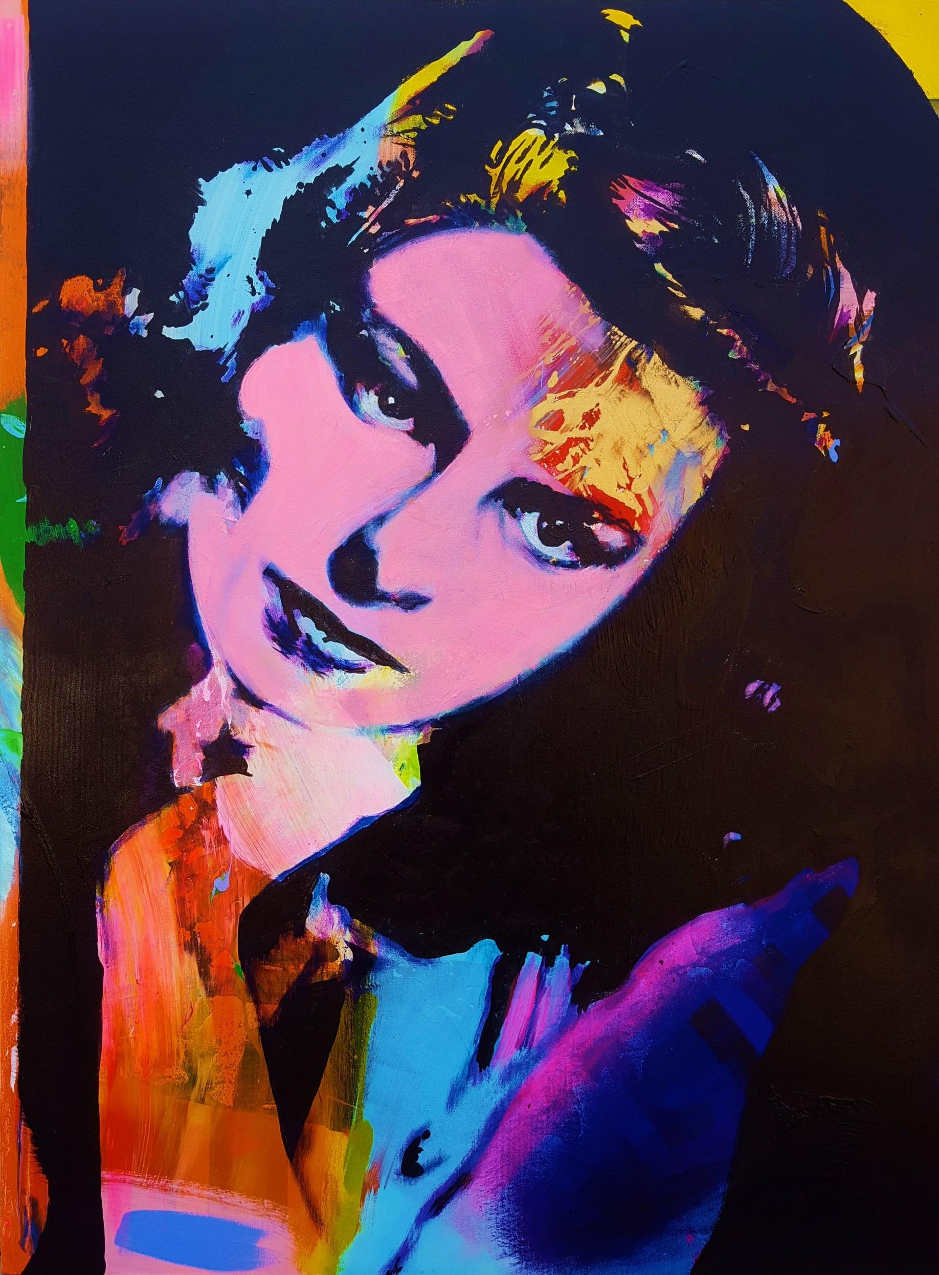 Jack Graves III Portrait Painting - Ingrid Bergman Icon