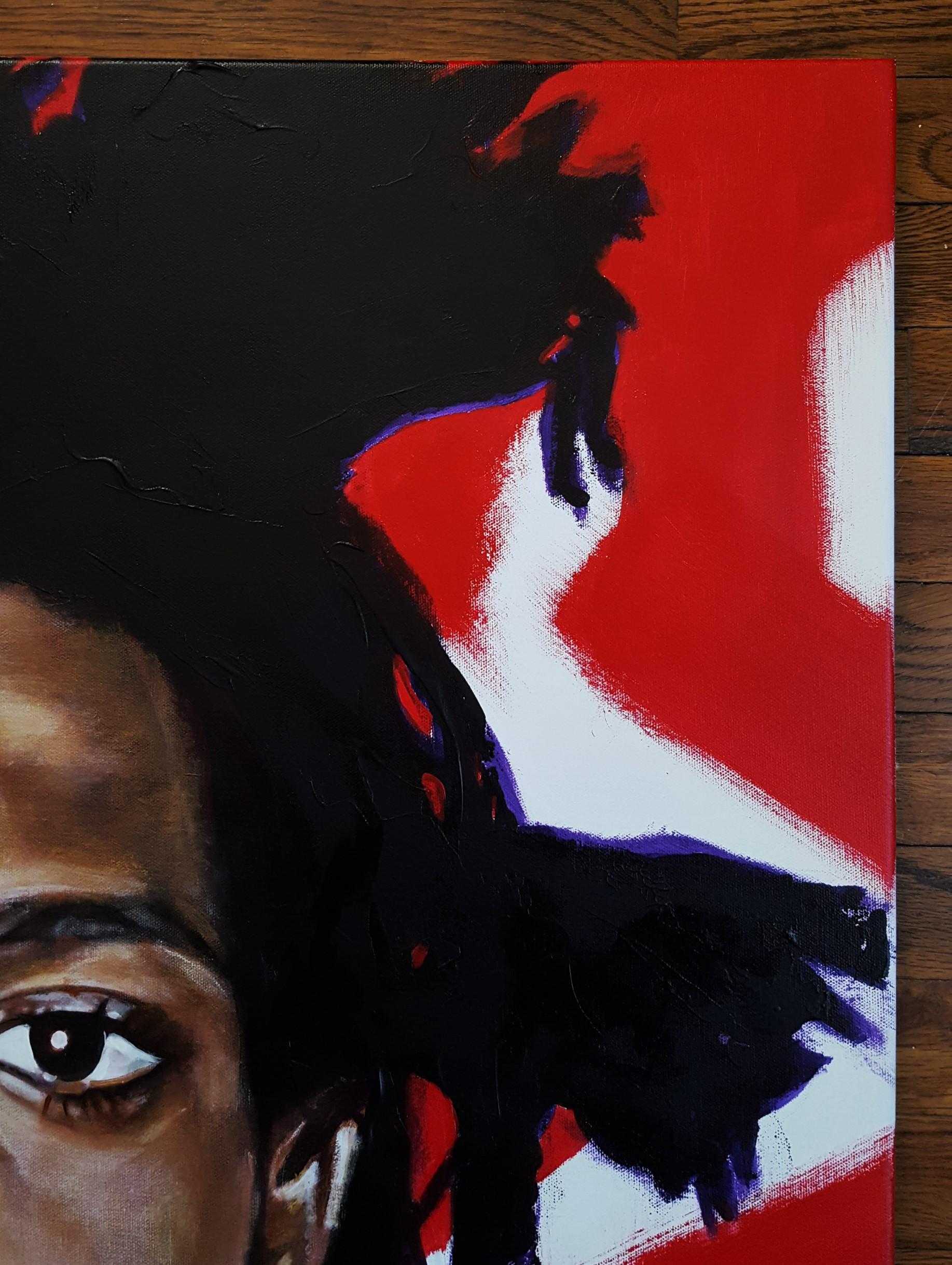 jean michel basquiat portrait painting