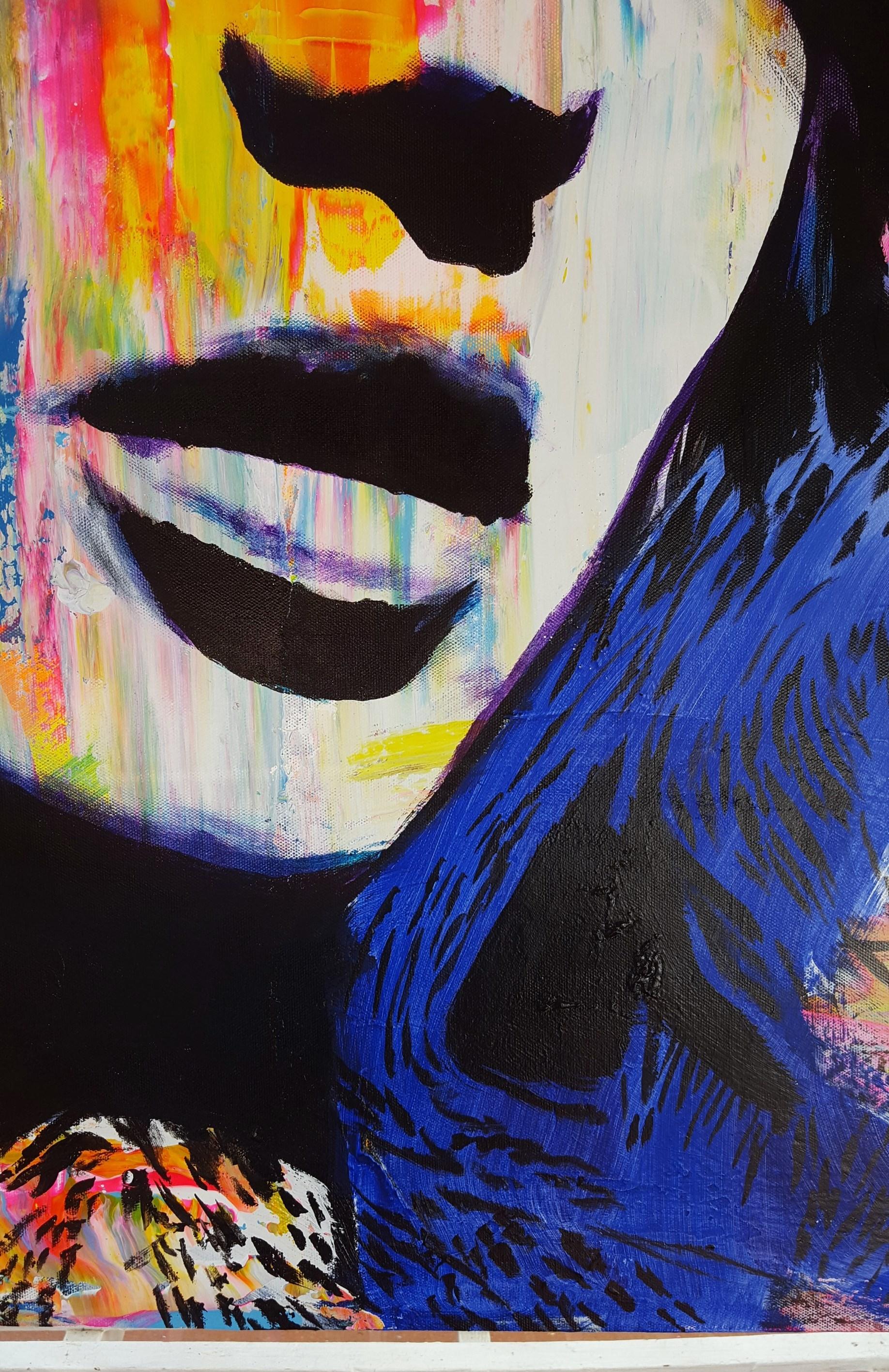 Jennifer Lawrence Icon II /// Zeitgenössische Street Pop Art Mode Model Portrait im Angebot 1