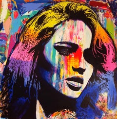 Jennifer Lawrence Icone II /// Contemporary Street Pop Art Fashion Model Portrait