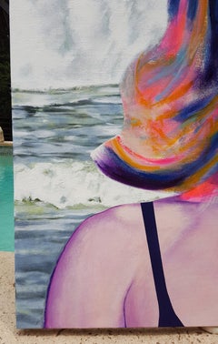 Jennifer Lawrence Supreme /// Contemporary Pop Art Large Portrait Actress Model