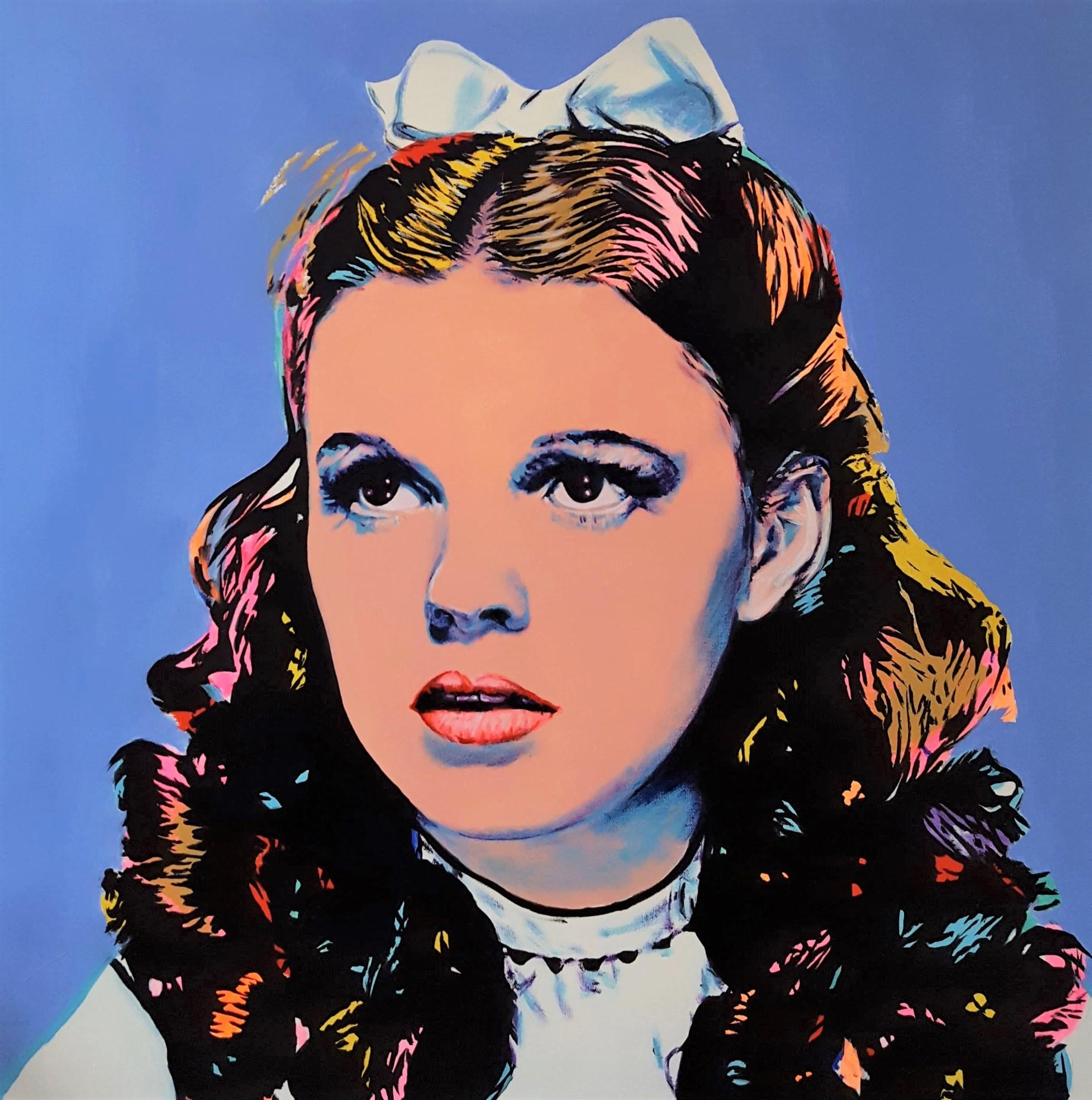 Jack Graves III Portrait Painting - Judy Garland Icon II (Dorothy)