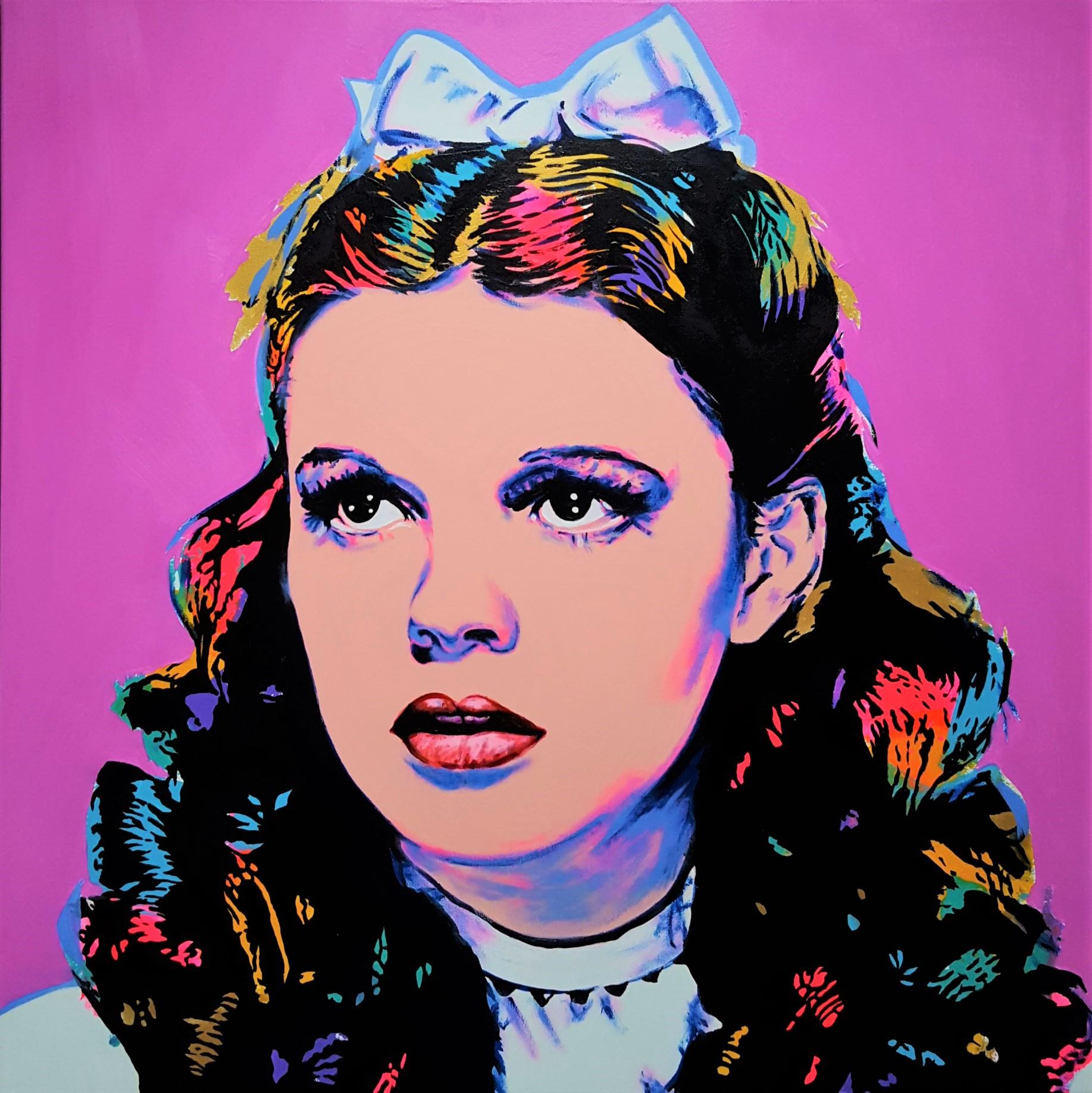 Jack Graves III Portrait Painting - Dorothy Icon III (Judy Garland)