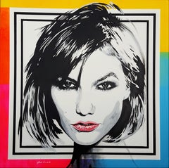 Karlie Kloss Icon III /// Contemporary Pop Street Art Model Fashion Painting