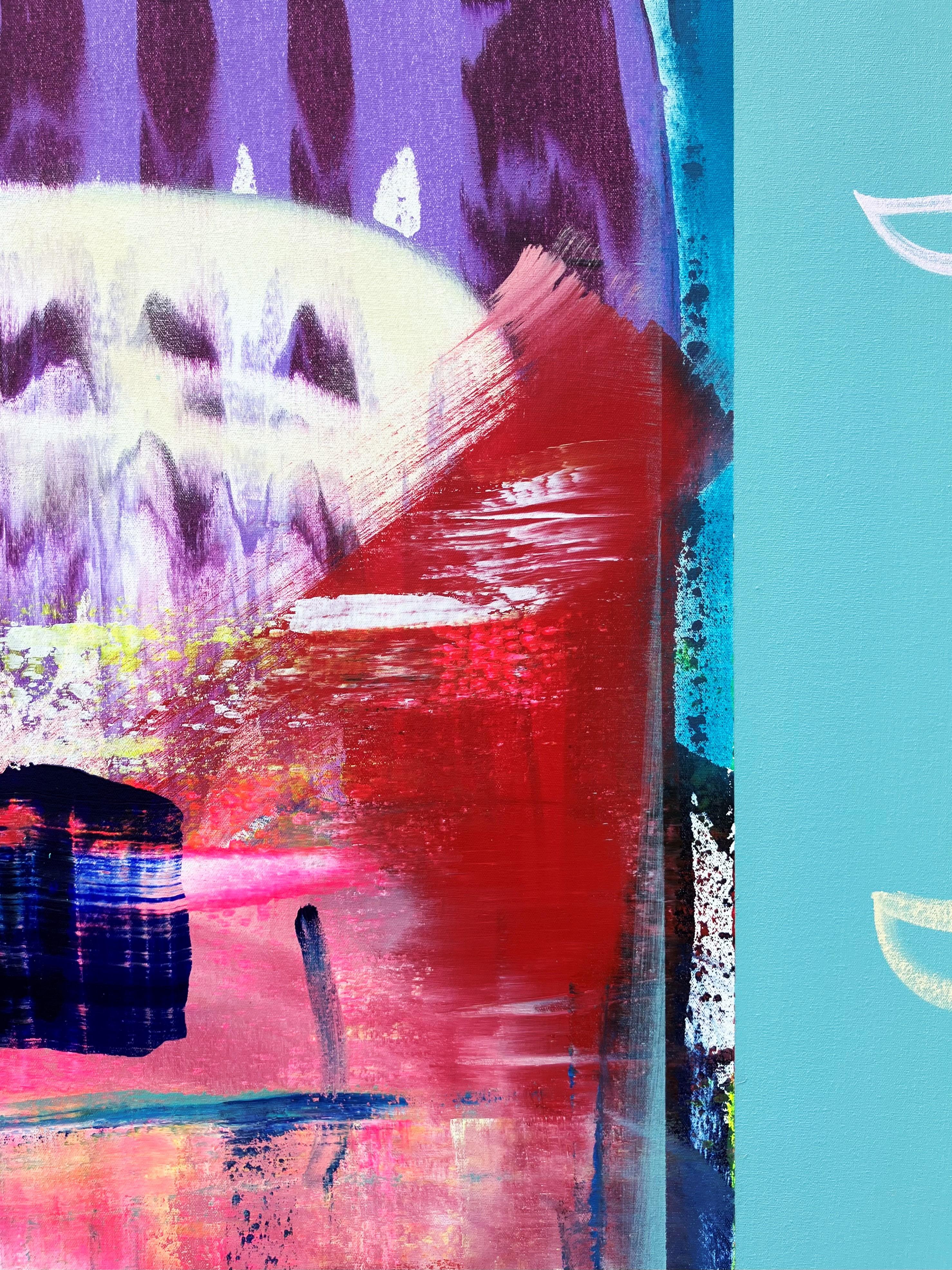 Kathryn Abbey Hanna Park (Park Your Car) /// Contemporary Street Art Malerei im Angebot 6