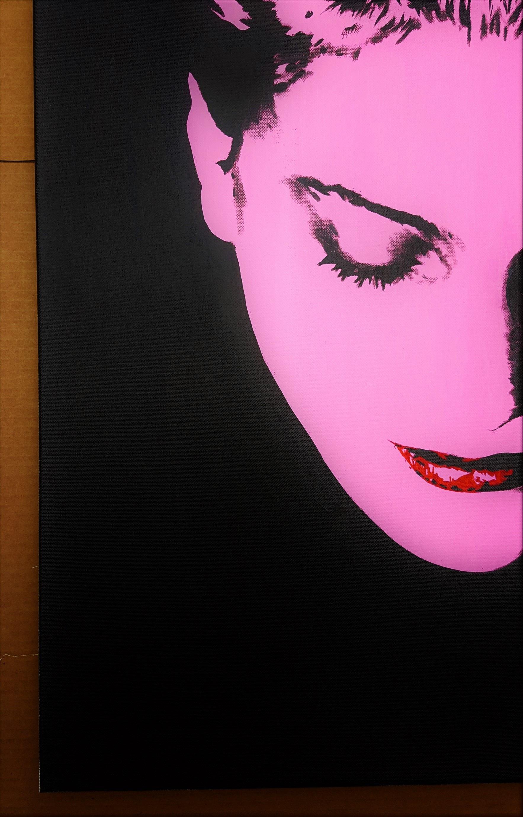 Lee Miller Icon (Man Ray) - Painting by Jack Graves III