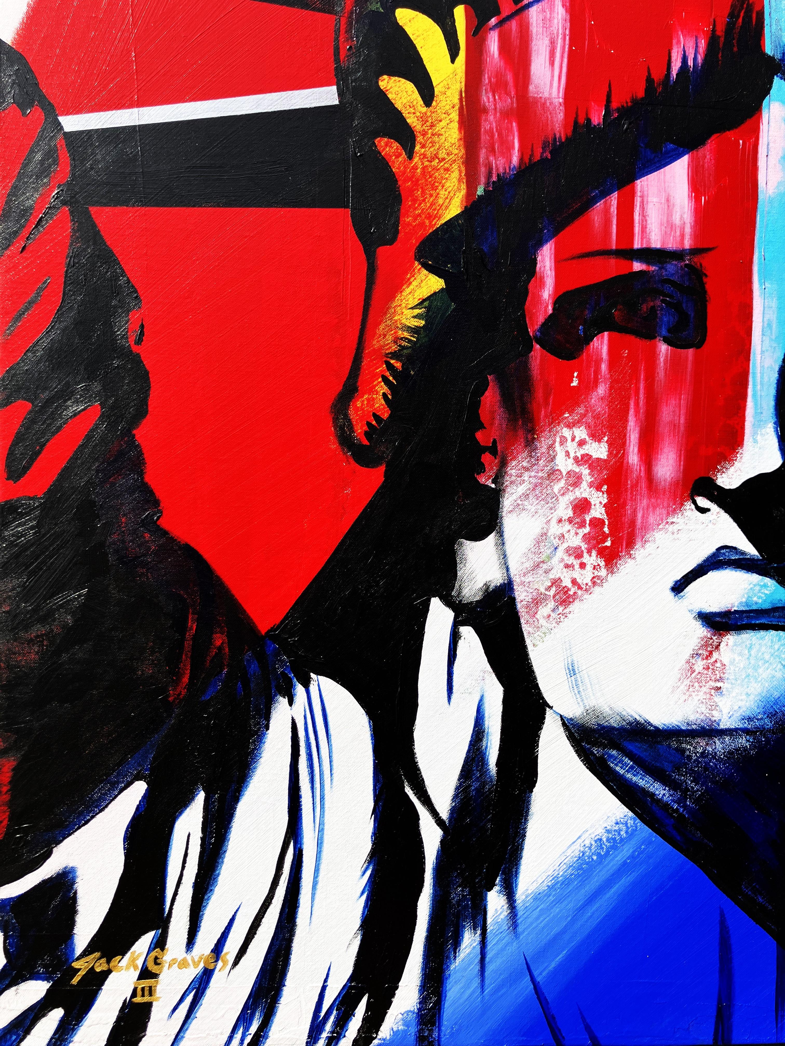 Libertad IX /// Jack Graves Estatua de la Libertad Nueva York Francia Estados Unidos Pintura - Painting Arte pop de Jack Graves III
