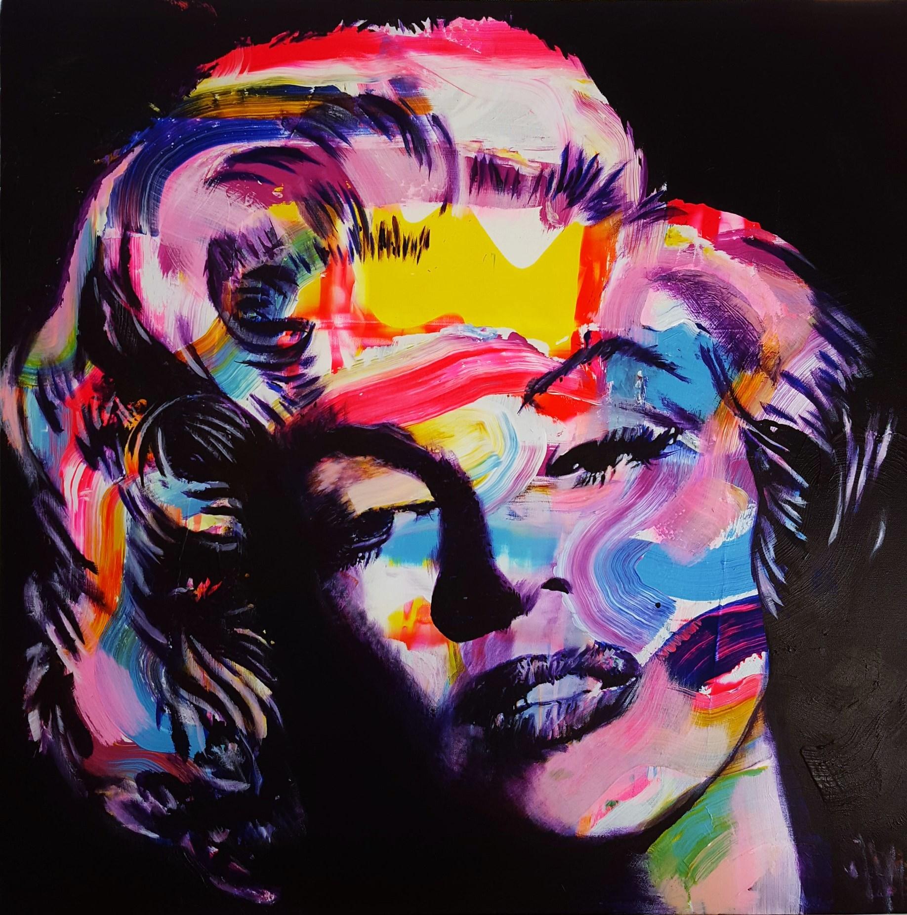 Jack Graves III Portrait Painting - Marilyn Monroe Icon IV