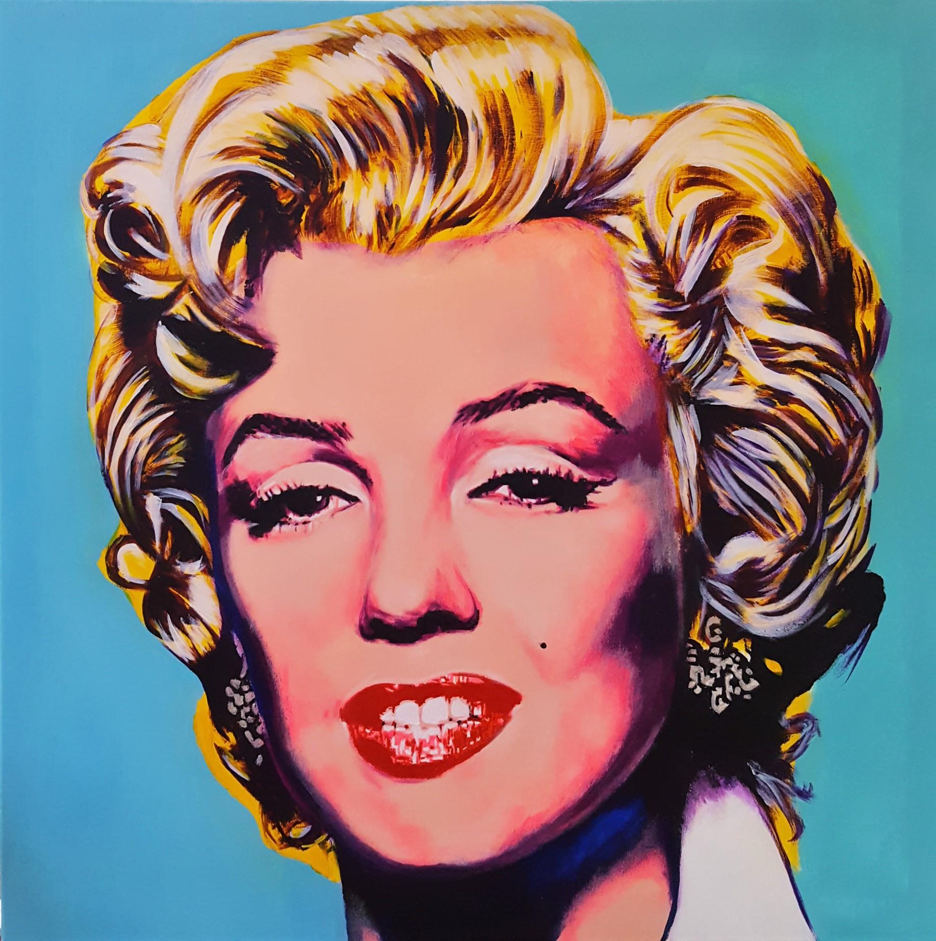 Jack Graves III Portrait Painting – Marilyn Monroe: Ikon V