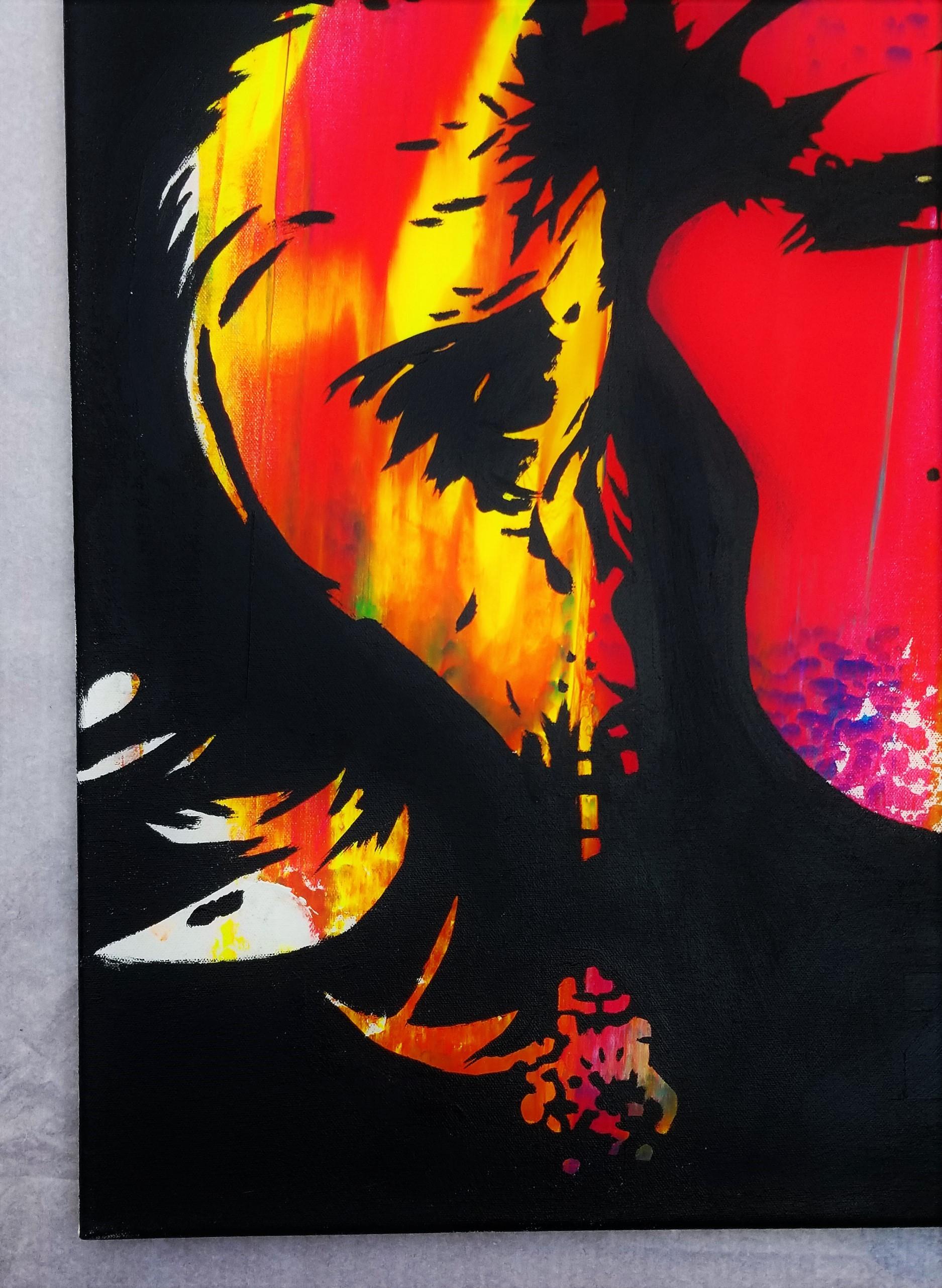 Marilyn Monroe Icon XIV /// Ritratto contemporaneo di moda Street Pop Art Model - Painting di Jack Graves III