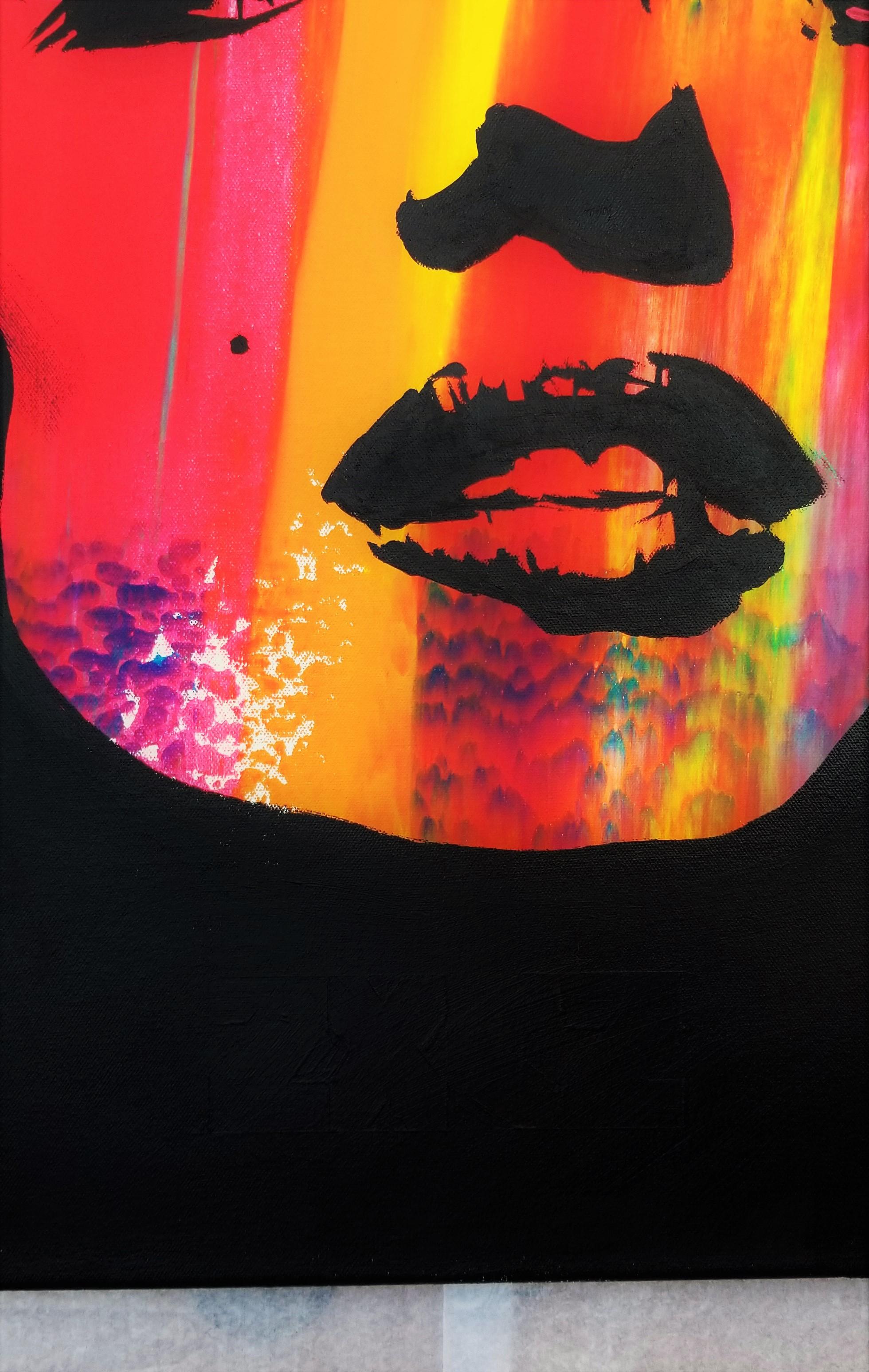 Marilyn Monroe Icon XIV /// Ritratto contemporaneo di moda Street Pop Art Model in vendita 2