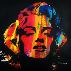 Marilyn Monroe Icon XIV /// Contemporary Street Pop Art Fashion Model Portrait