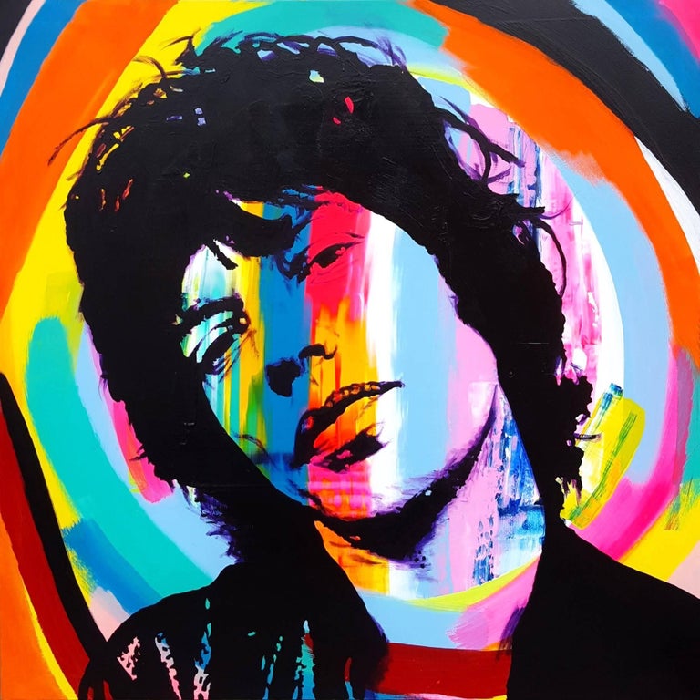 Jack Graves III - Amy Winehouse Icon, Painting For Sale at ...