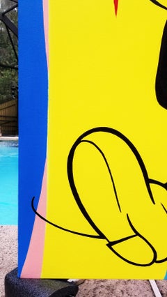 Mickey Mouse Icon V /// Contemporary Street Pop Art Disney Figurative Painting