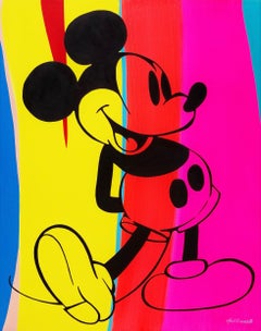 Mickey Mouse Icon V /// Contemporary Street Pop Art Disney Figurative Painting