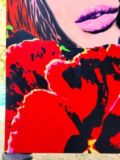 Midnight Rider /// Jack Graves Contemporary Street Pop Art Painting Horse Model