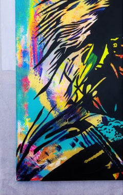 Native American Indian Icon III /// Contemporary Street Pop Art Portrait History