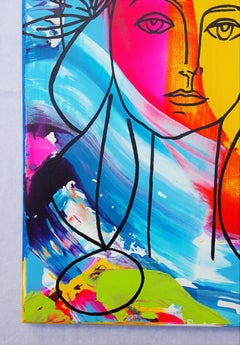 Picasso Face Icon II (Françoise Gilot)