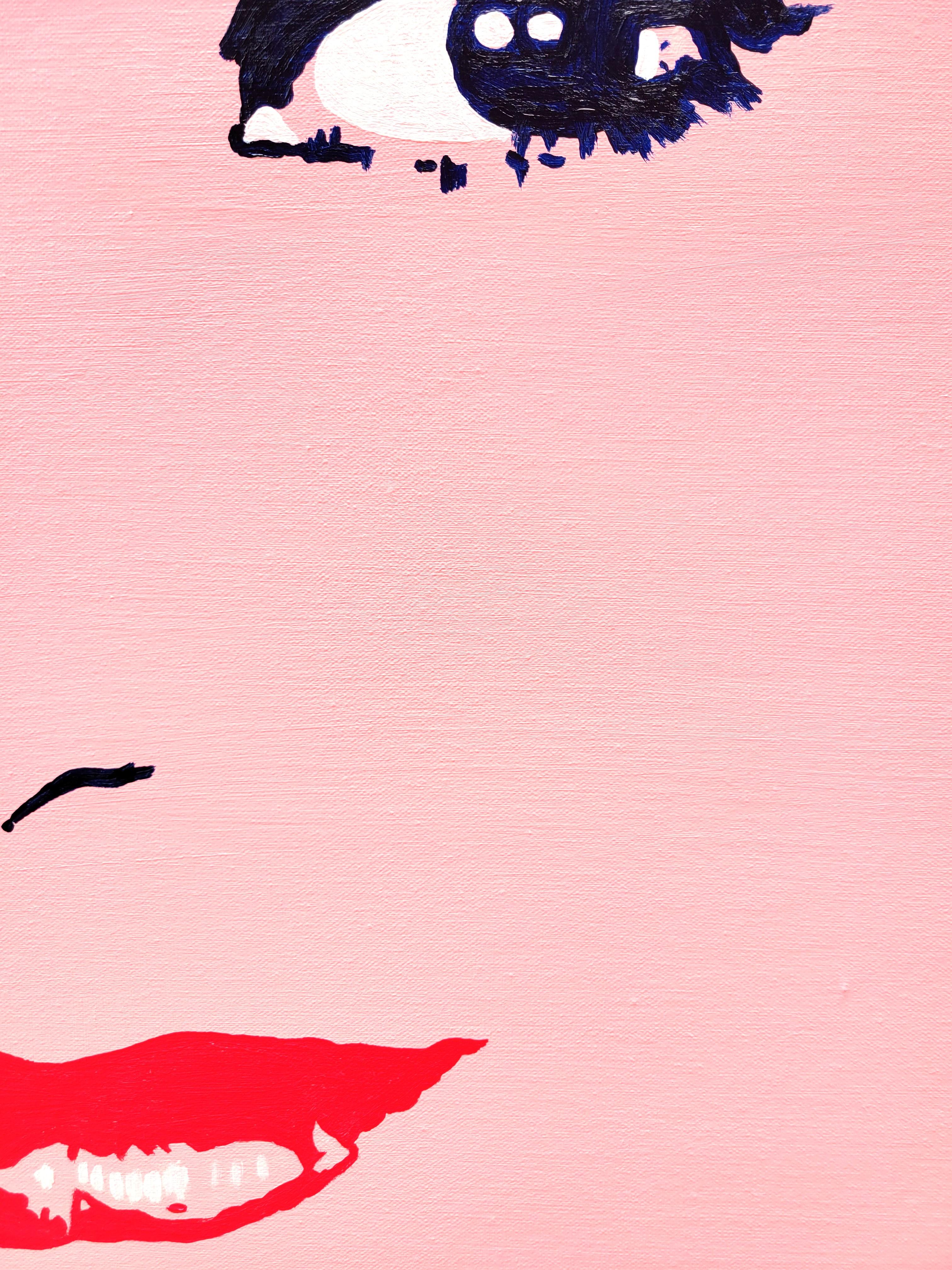 (Principessa) Grace Kelly XI /// Ritratto di Street Pop Art Contemporaneo Dipinto Viso in vendita 7