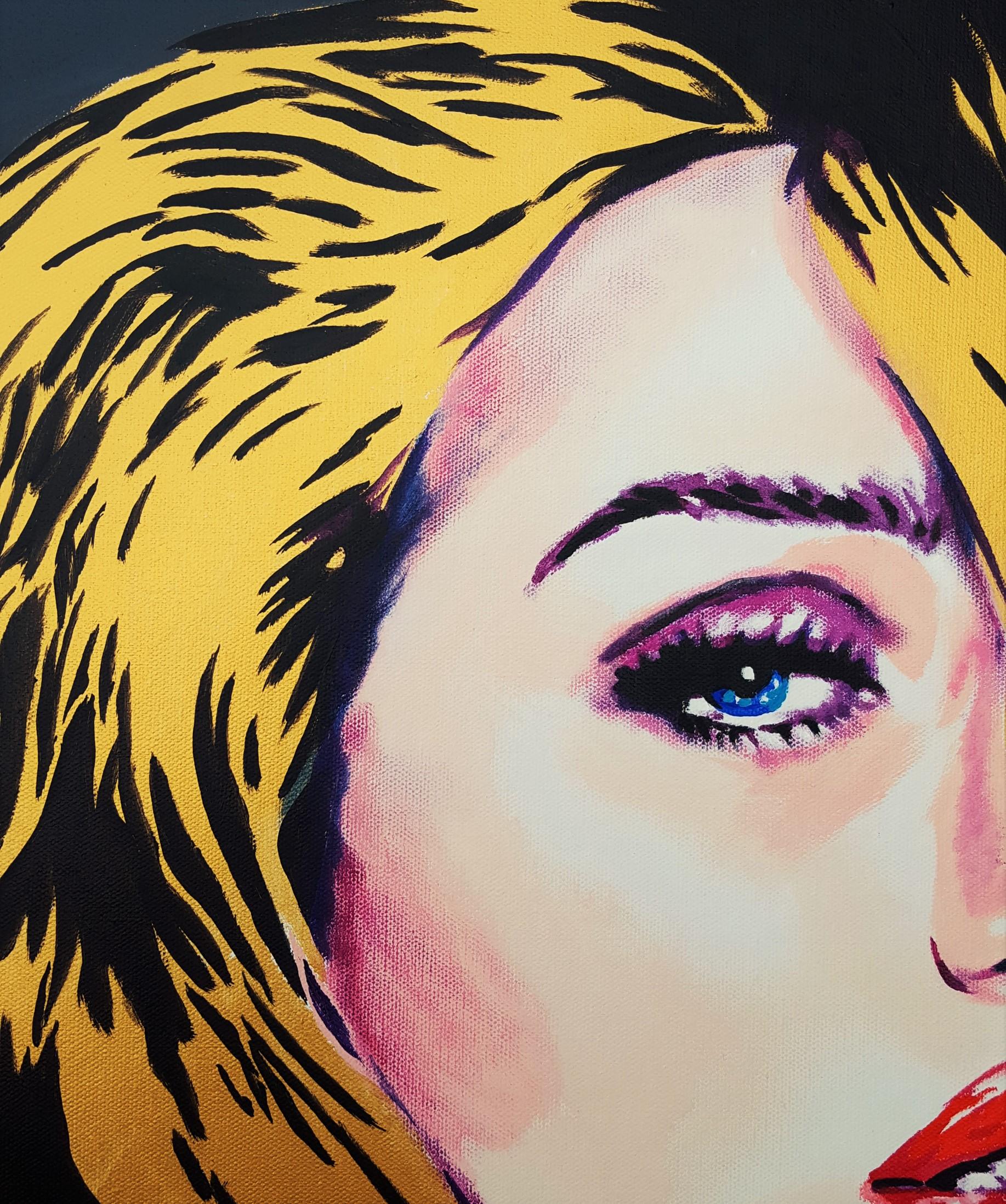 Rosie Huntington-Whiteley Icon IV /// Zeitgenössische Pop Art Mode Model Art im Angebot 5