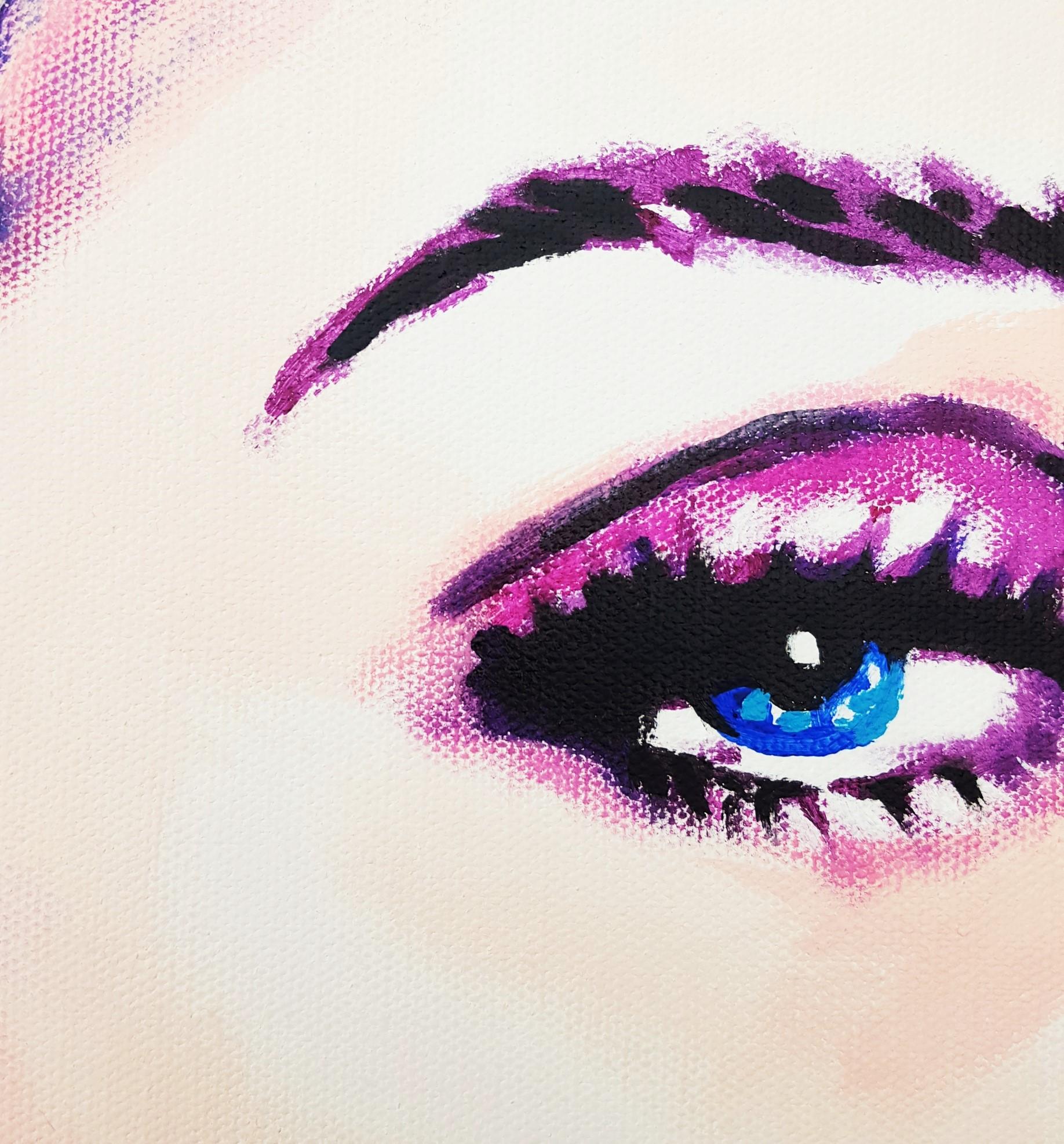 Rosie Huntington-Whiteley Icon IV /// Zeitgenössische Pop Art Mode Model Art im Angebot 6