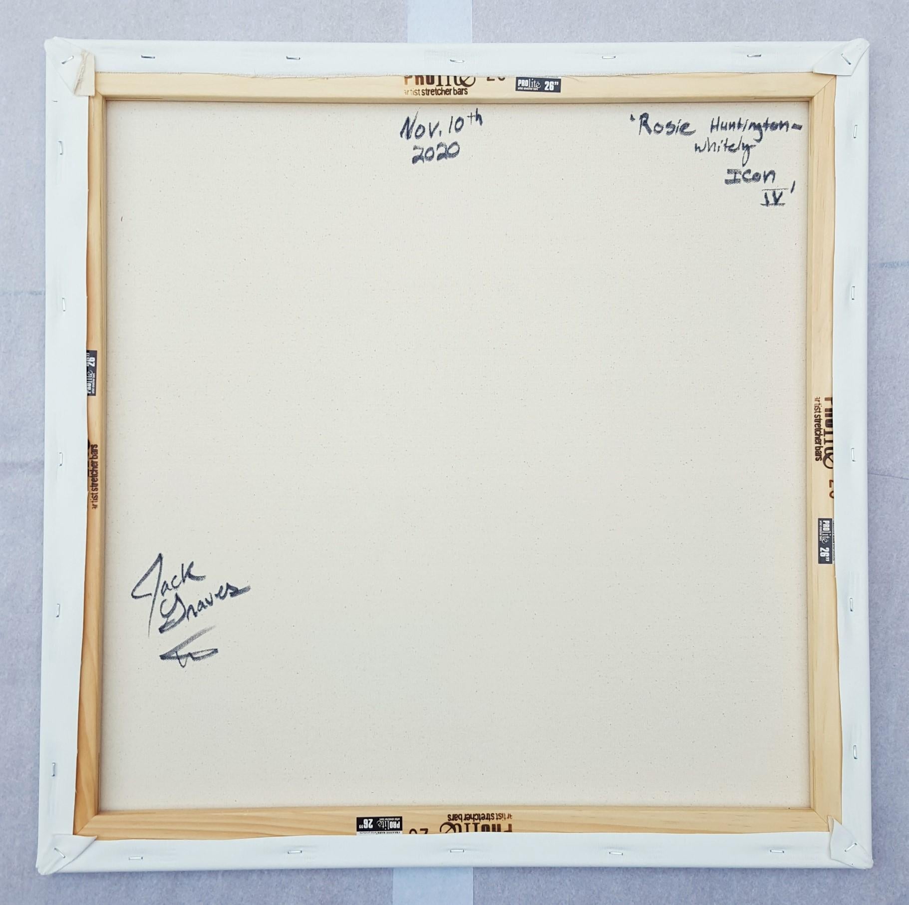 Rosie Huntington-Whiteley Icon IV /// Zeitgenössische Pop Art Mode Model Art im Angebot 7