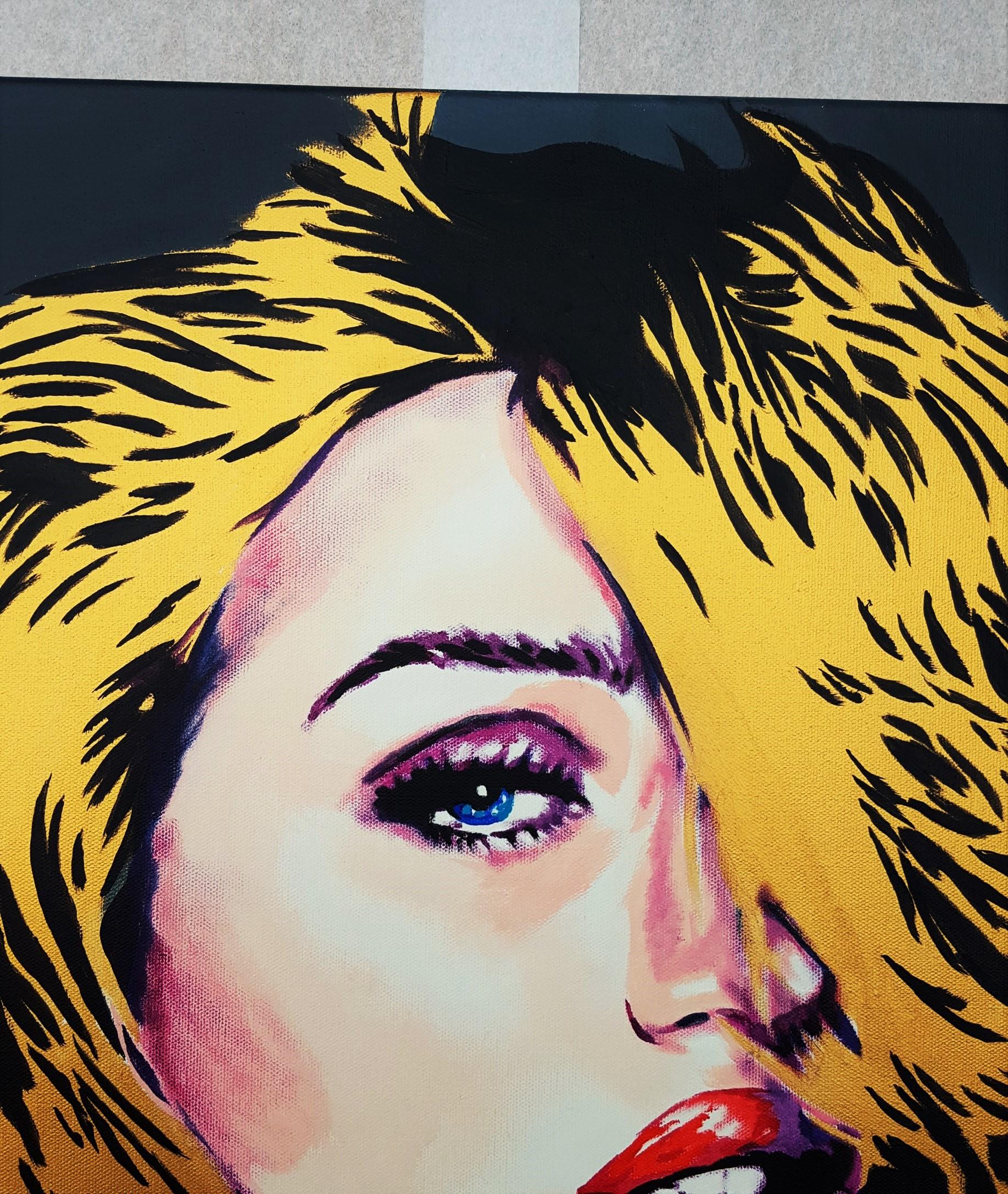 Rosie Huntington-Whiteley Icon IV /// Zeitgenössische Pop Art Mode Model Art im Angebot 1