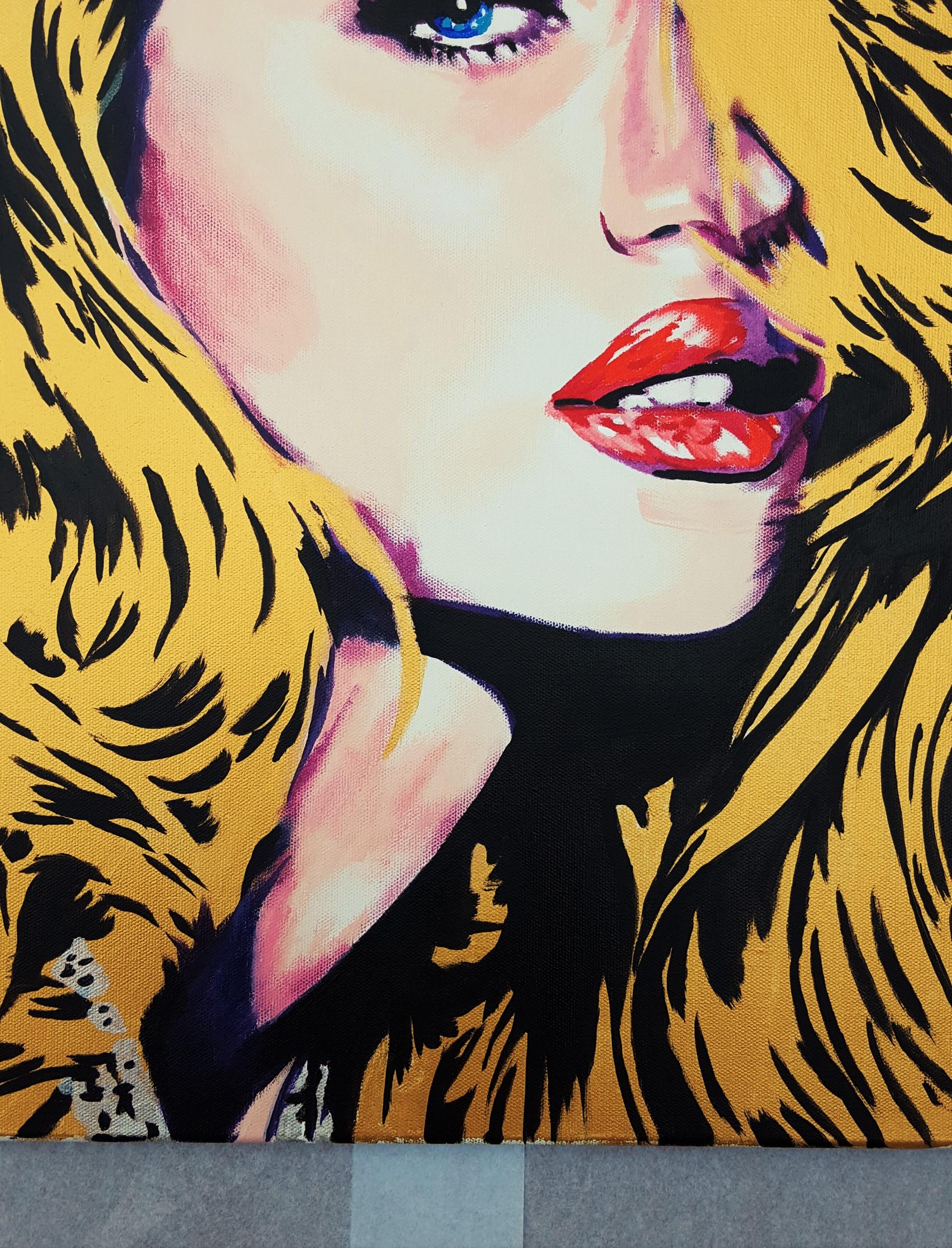 Rosie Huntington-Whiteley Icon IV /// Zeitgenössische Pop Art Mode Model Art im Angebot 2