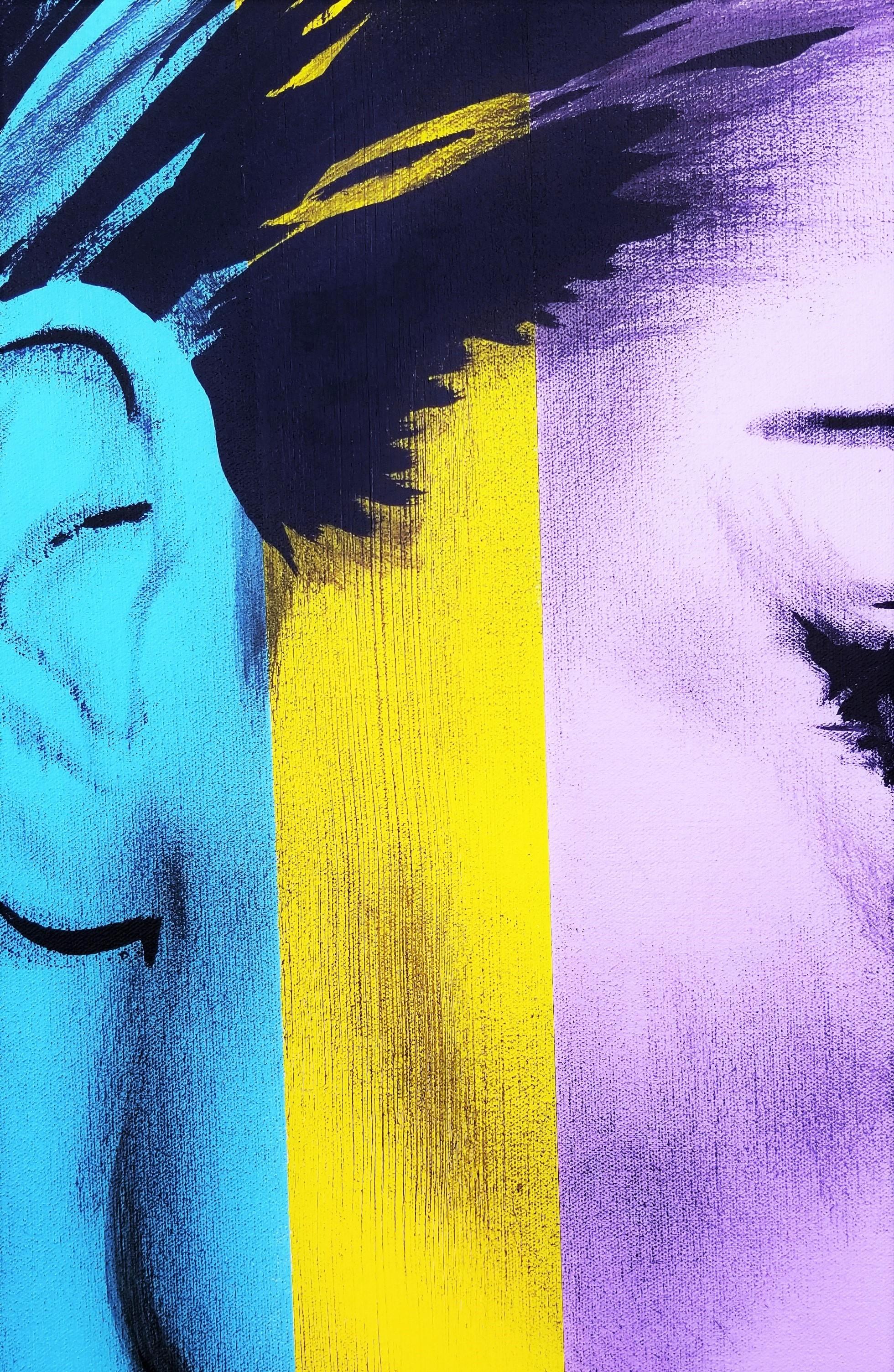 Rosie Huntington-Whiteley Icone V /// Contemporary Pop Street Art Actrice Mannequin en vente 5
