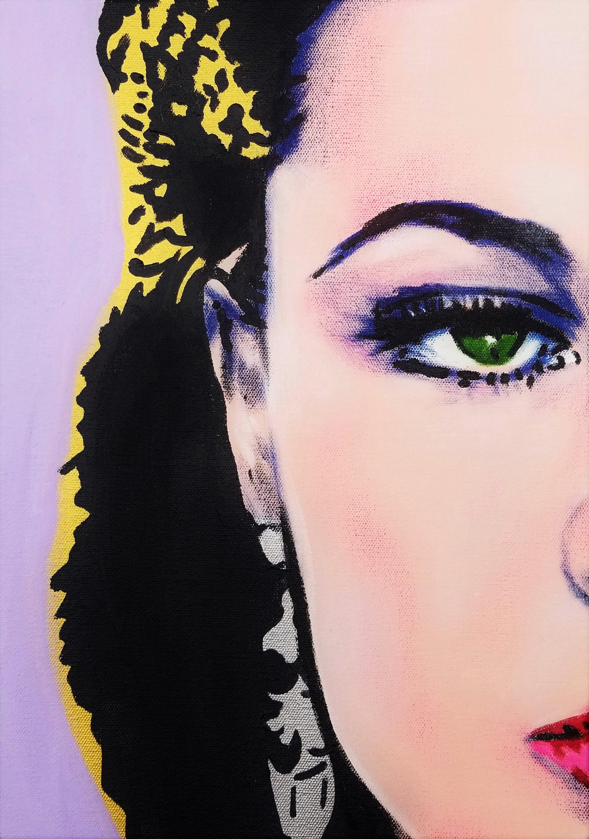 Scarlett O'Hara Icon II (Vivien Leigh) /// Contemporary Pop Art Painting Actress For Sale 4