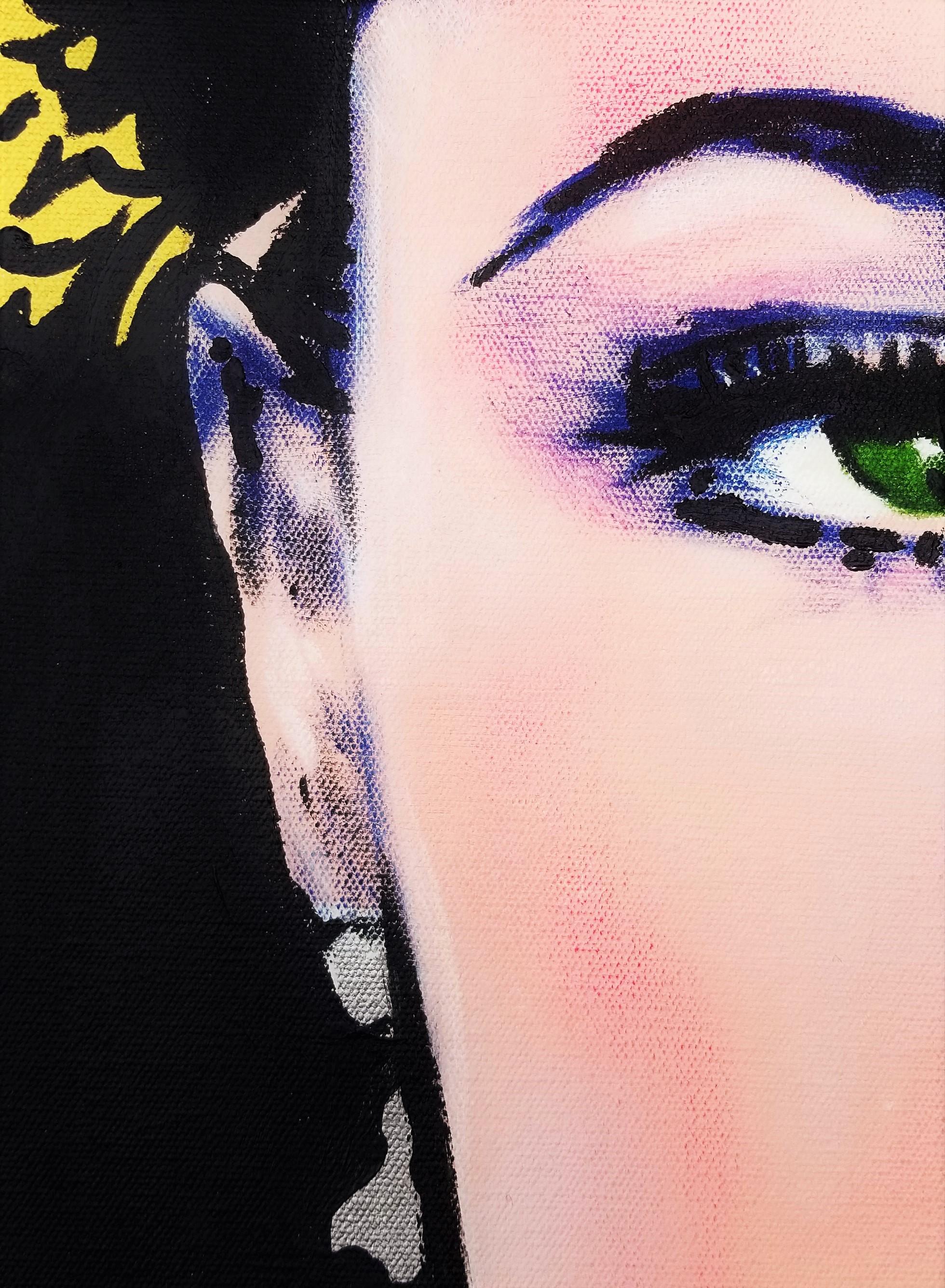 Scarlett O'Hara Icon II (Vivien Leigh) /// Contemporary Pop Art Painting Actress For Sale 5