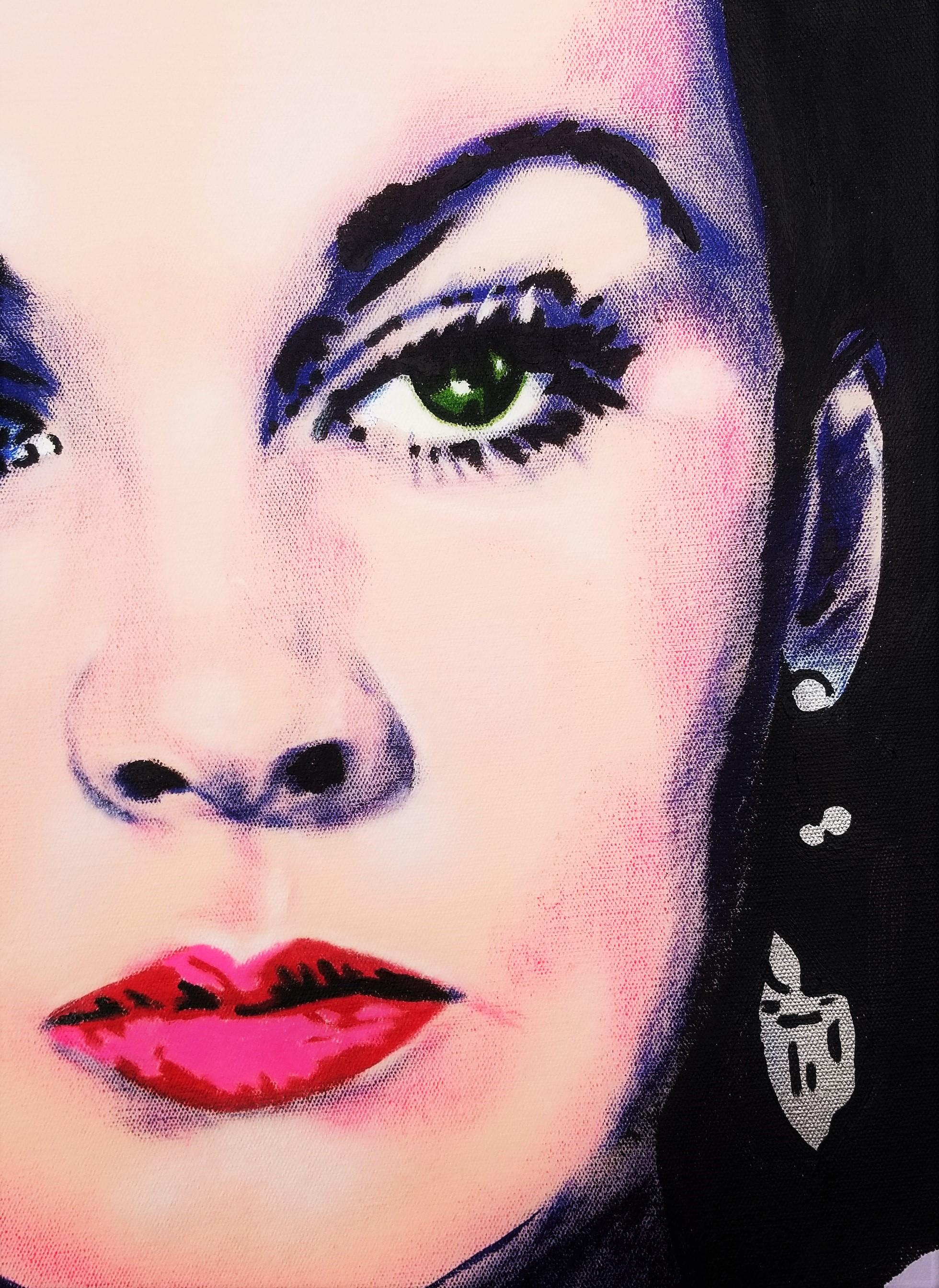 Scarlett O'Hara Icon II (Vivien Leigh) /// Contemporary Pop Art Painting Actress For Sale 2